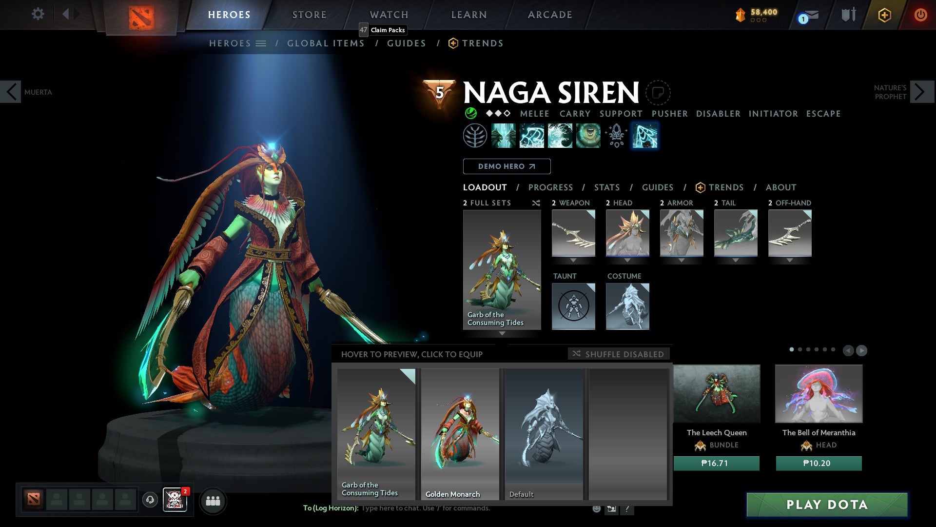 Immortal [4504] | MMR: 5742 - Behavior: 10000