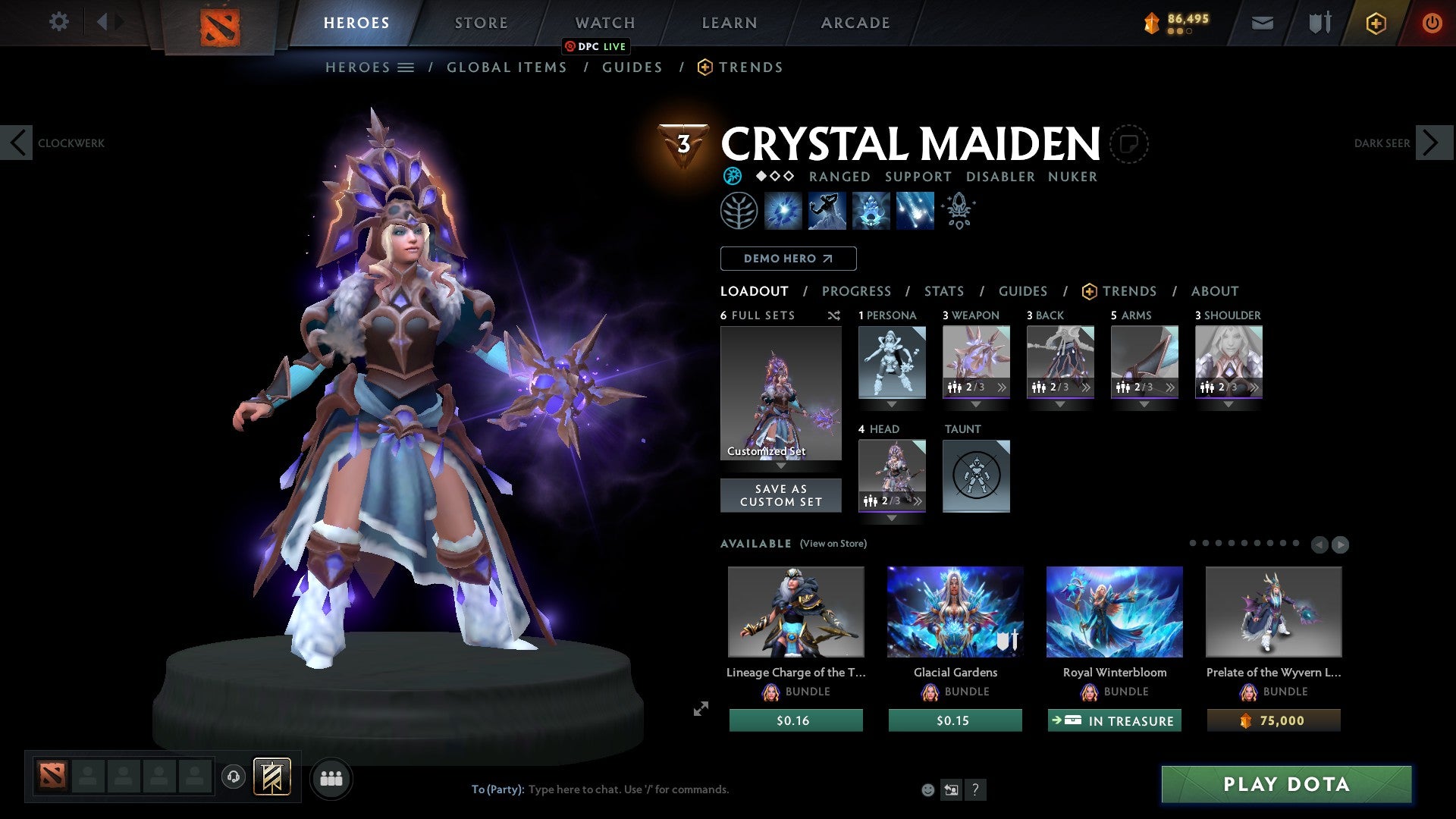 Ancient V | MMR: 4518 - Behavior: 10000