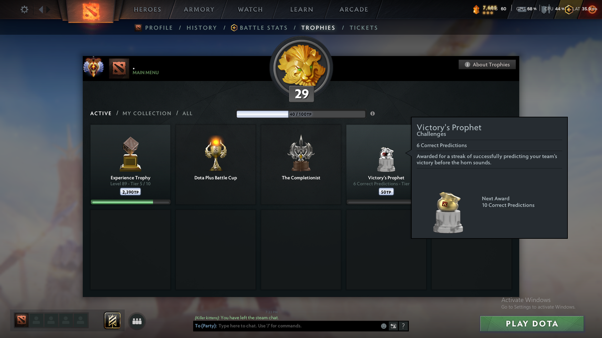 MMR: 6515 - Behavior: 11429