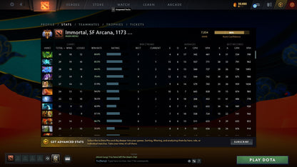 Immortel | MMR : 5610 - Comportement : 9905 