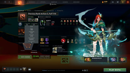Archon V | MMR: 2900 - Behavior: 9810