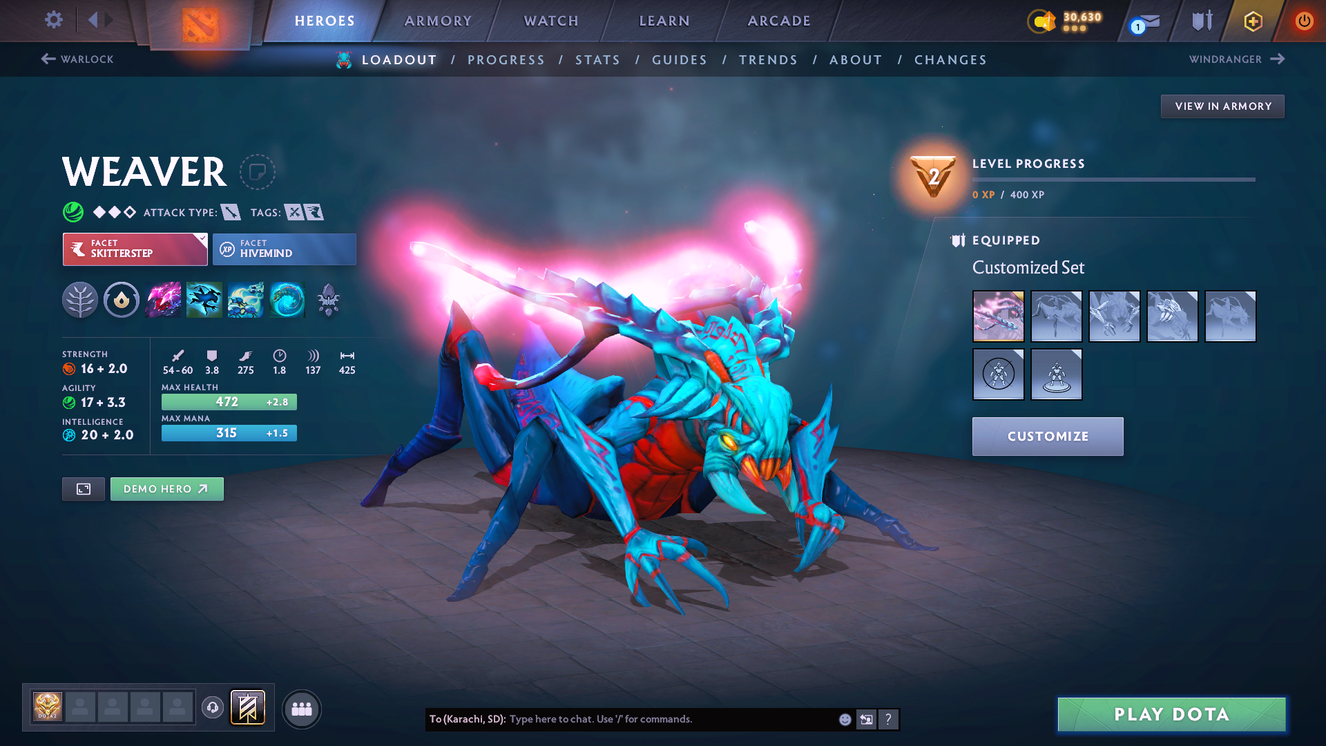 Guardian V | MMR: 1243 - Behavior: 8725 - Communication: 8725