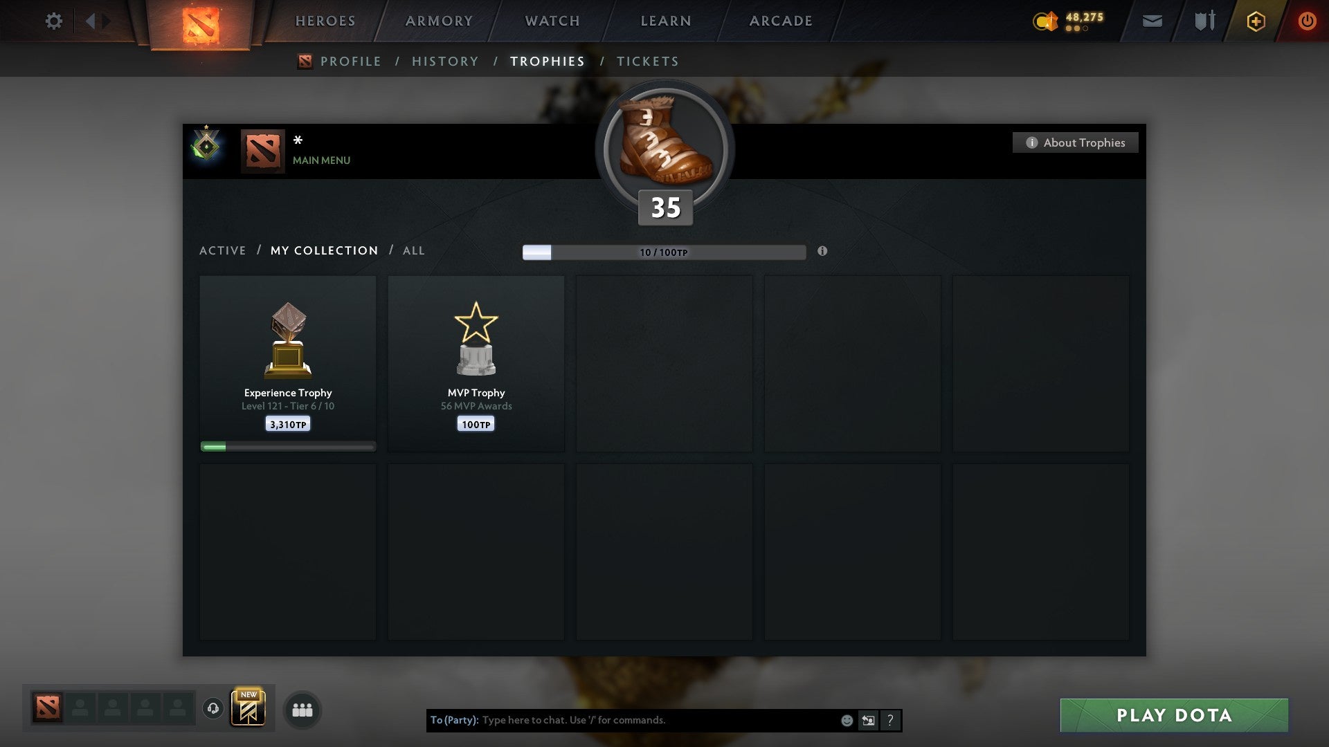 MMR: 100 - Behavior: 9296