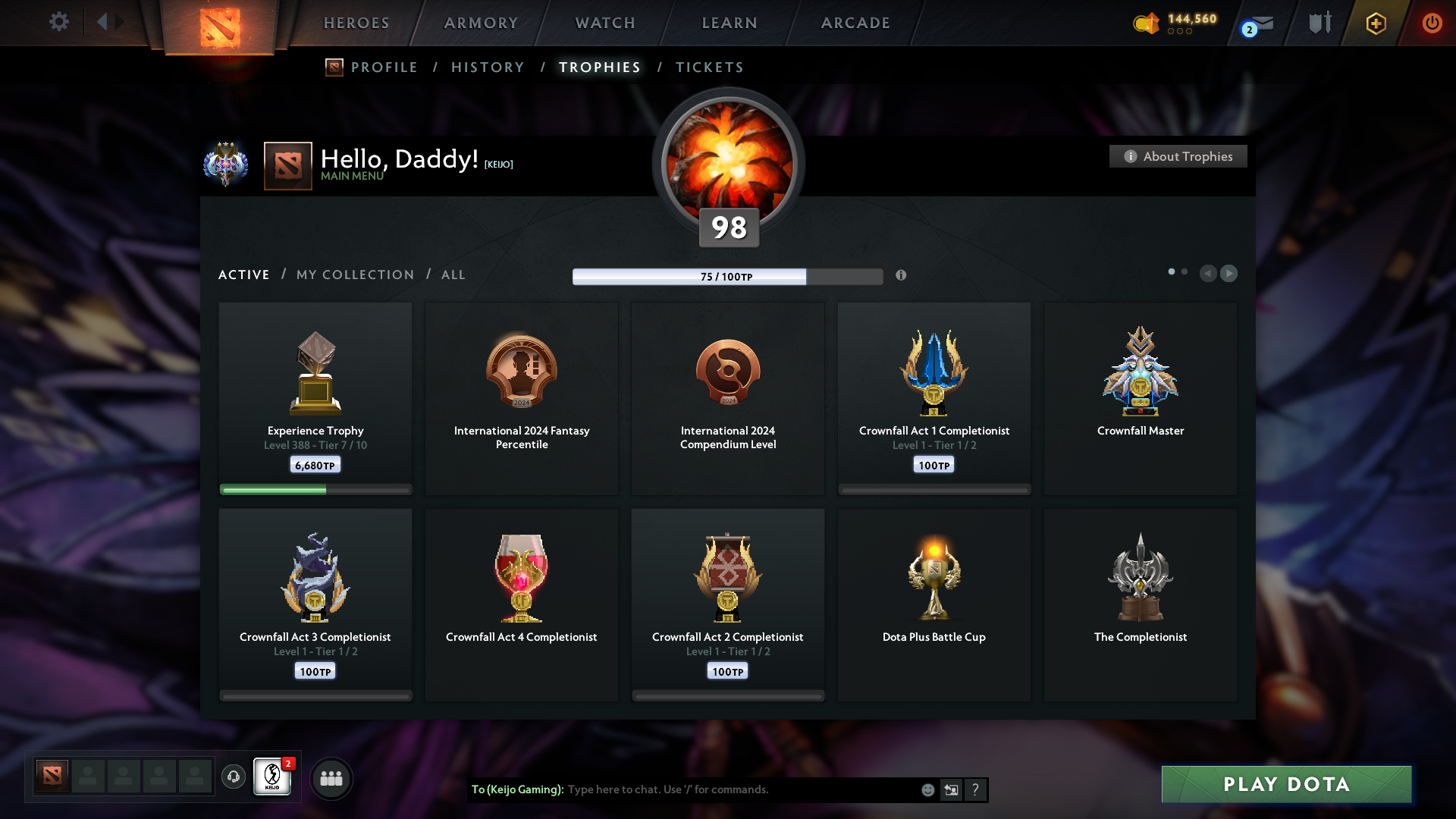 Ancient III | MMR: 4108 - Behavior: 12000 - Communication: 12000