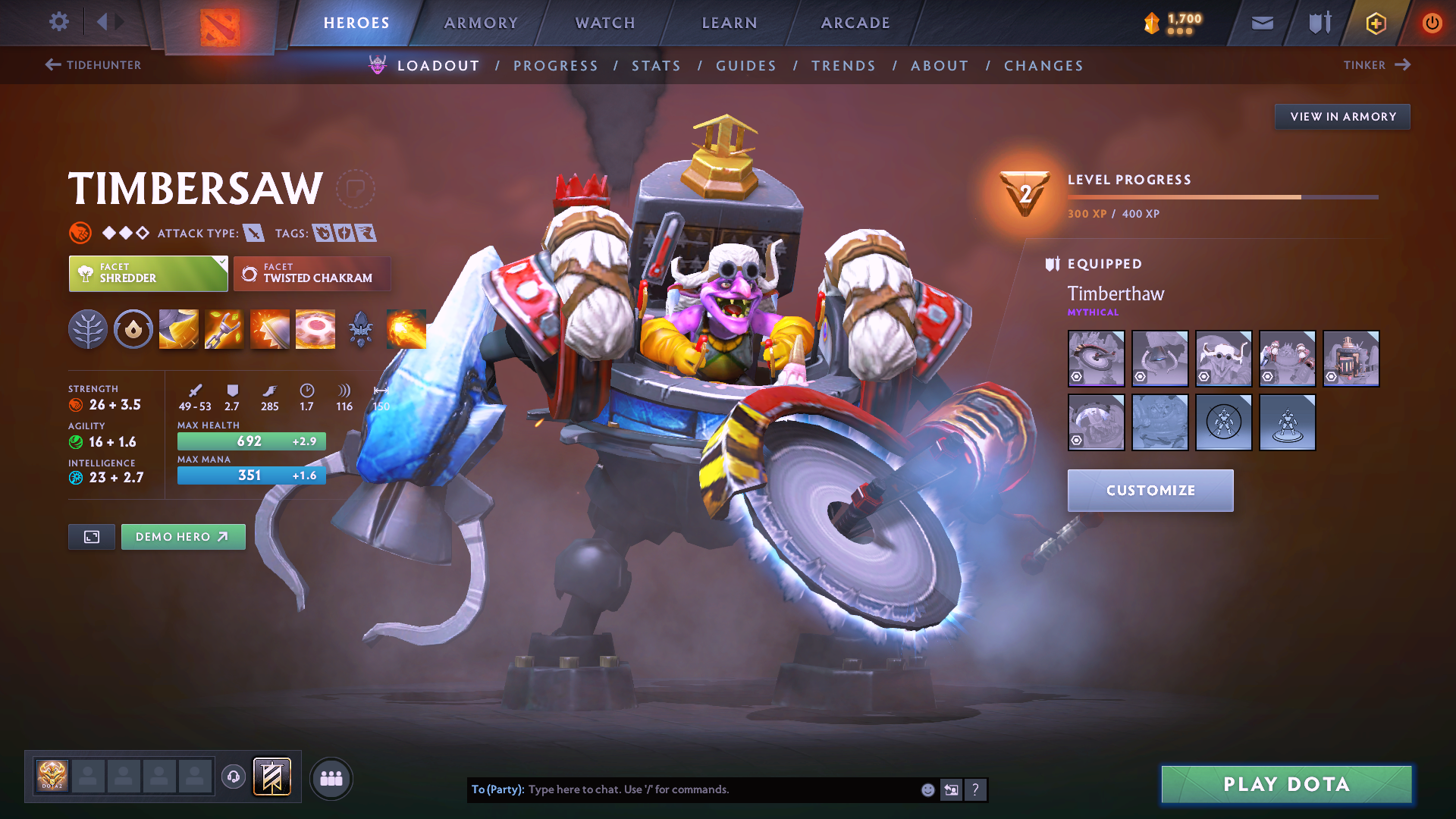 Crusader I | MMR: 1460 - Behavior: 9254 - Communication: 9254