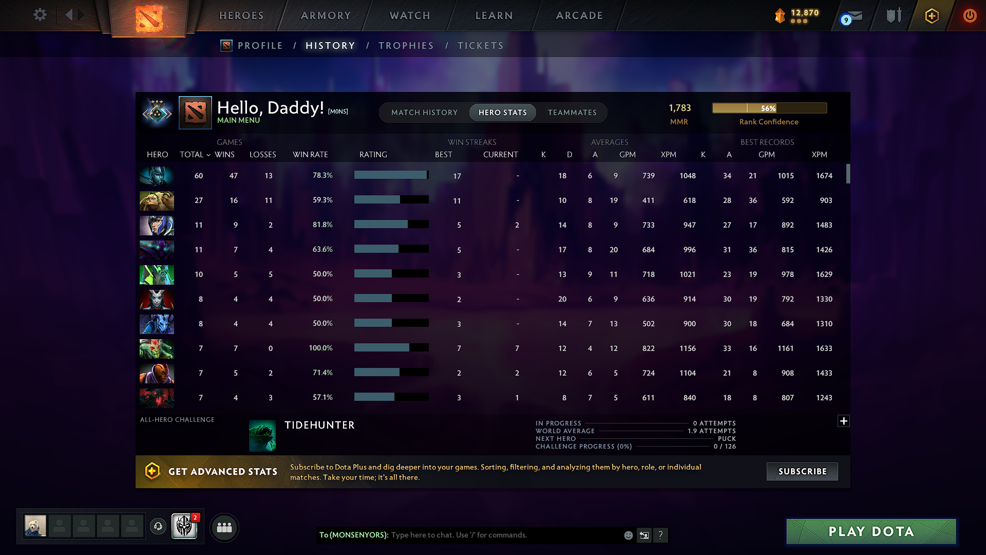 Crusader III | MMR: 1783 - Behavior: 9947 - Communication: 9947