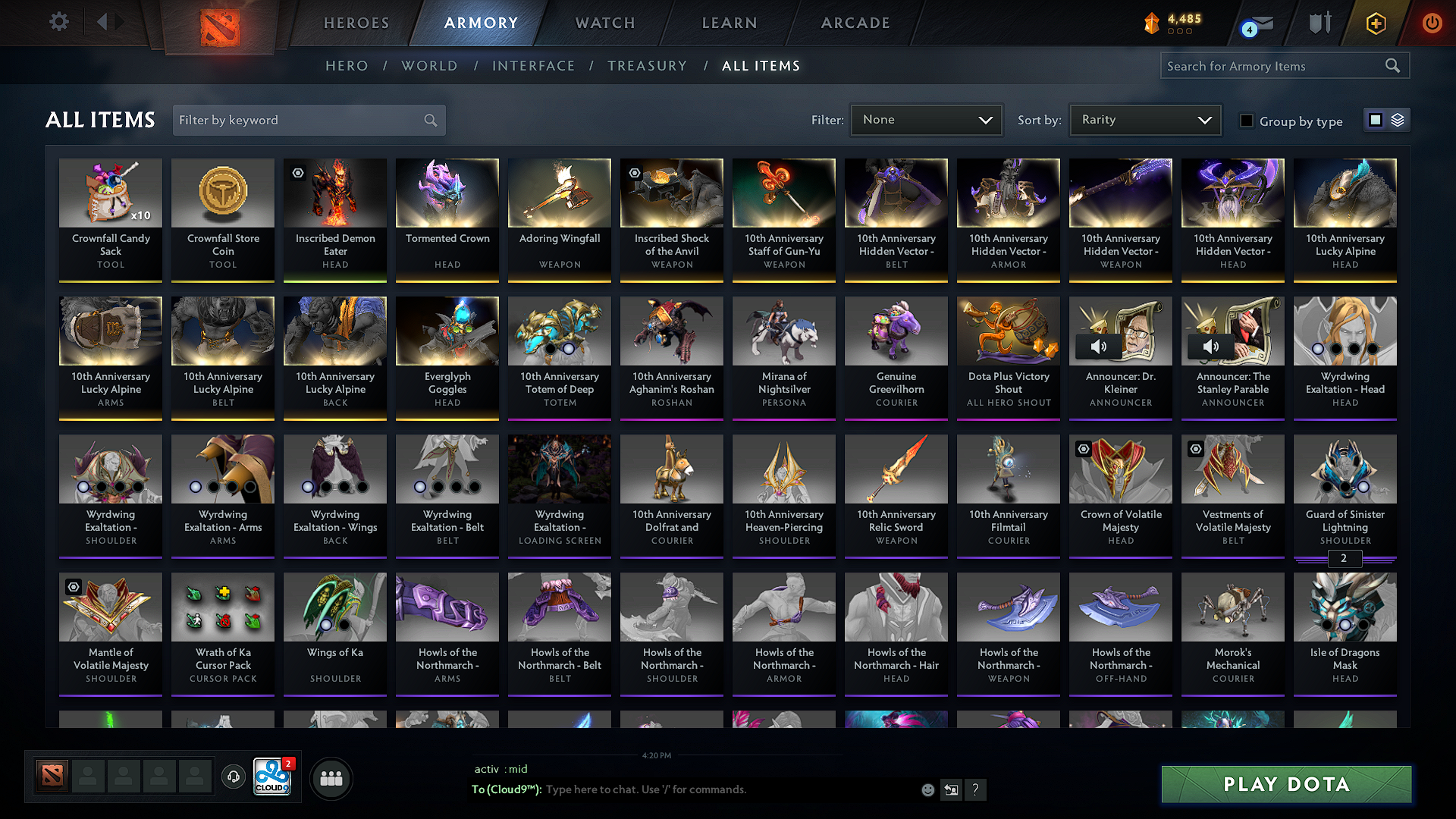 Ancient I | MMR: 3950 - Behavior: 11538 - Communication: 11538