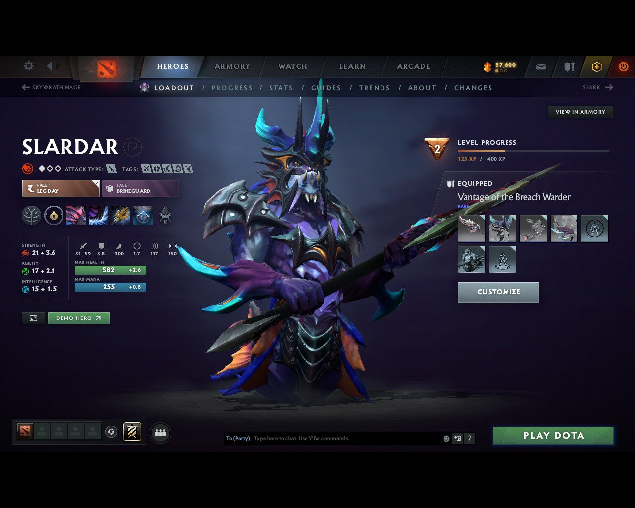 Legend II | MMR: 3256 - Behavior: 9703 - Communication: 9703