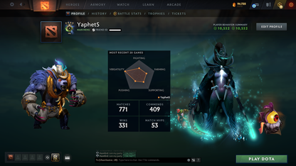 Herald IV | MMR: 474 - Behavior: 10532 - Communication: 10532