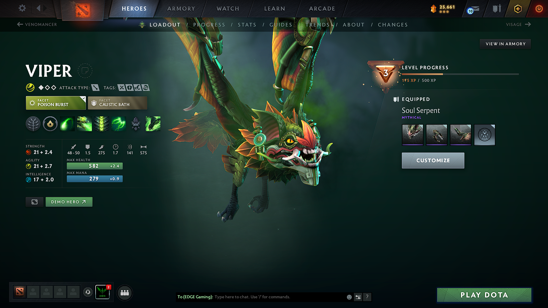 Ancient I | MMR: 3874 - Behavior: 9675 - Communication: 9675