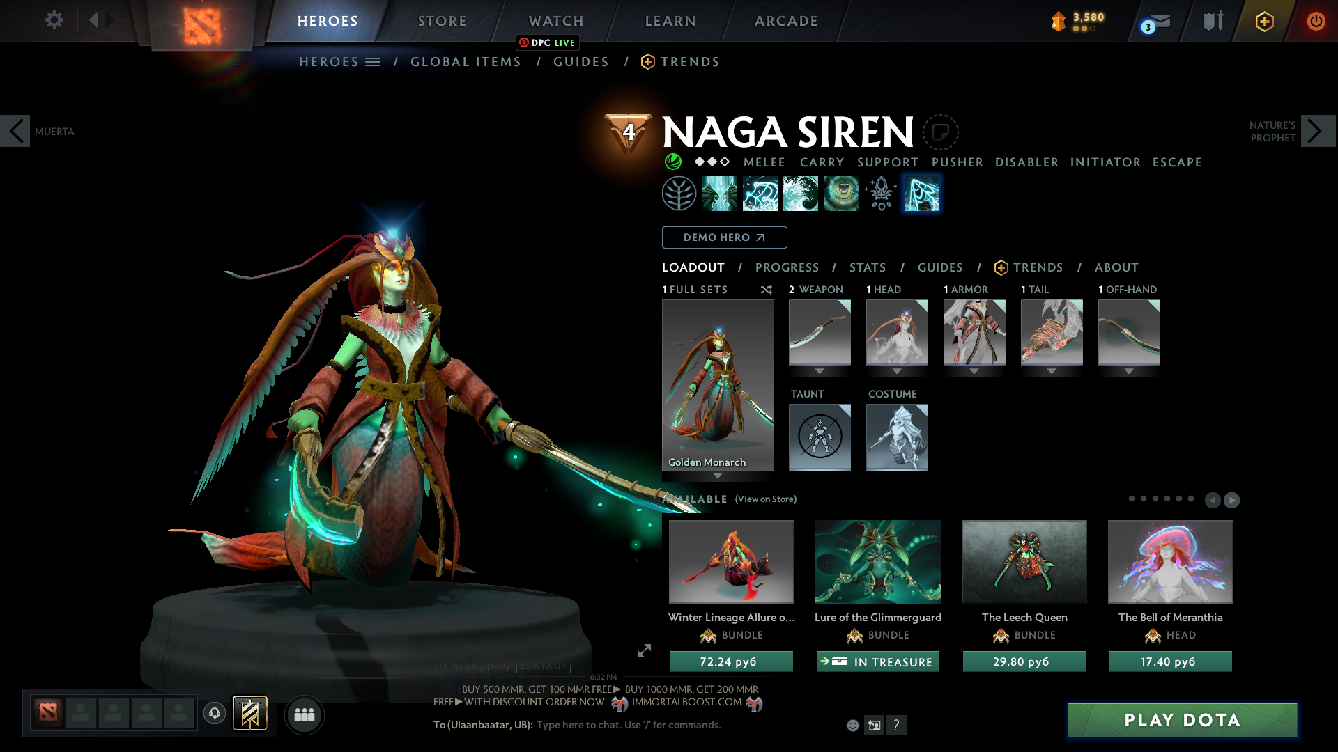 Divine V | MMR: 5523 - Behavior: 9840