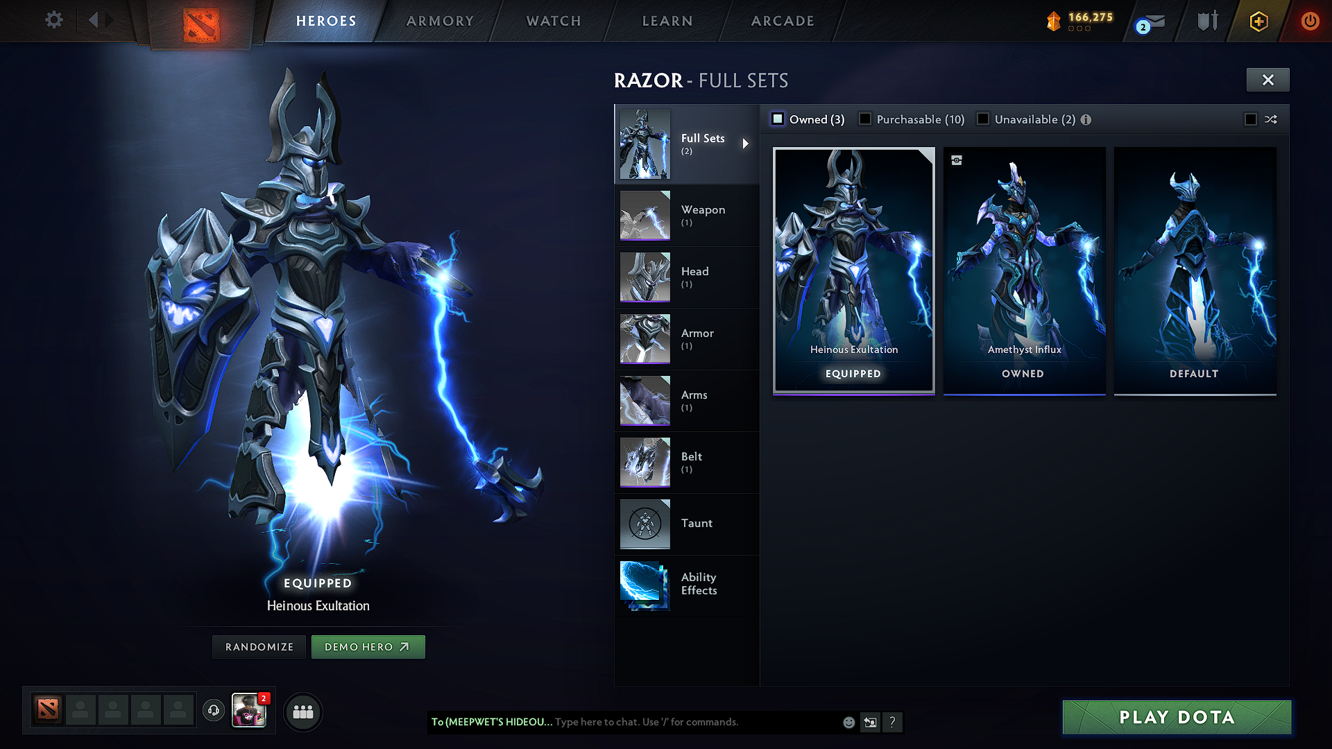 Legend V | MMR: 3657 - Behavior: 10291 - Communication: 10291