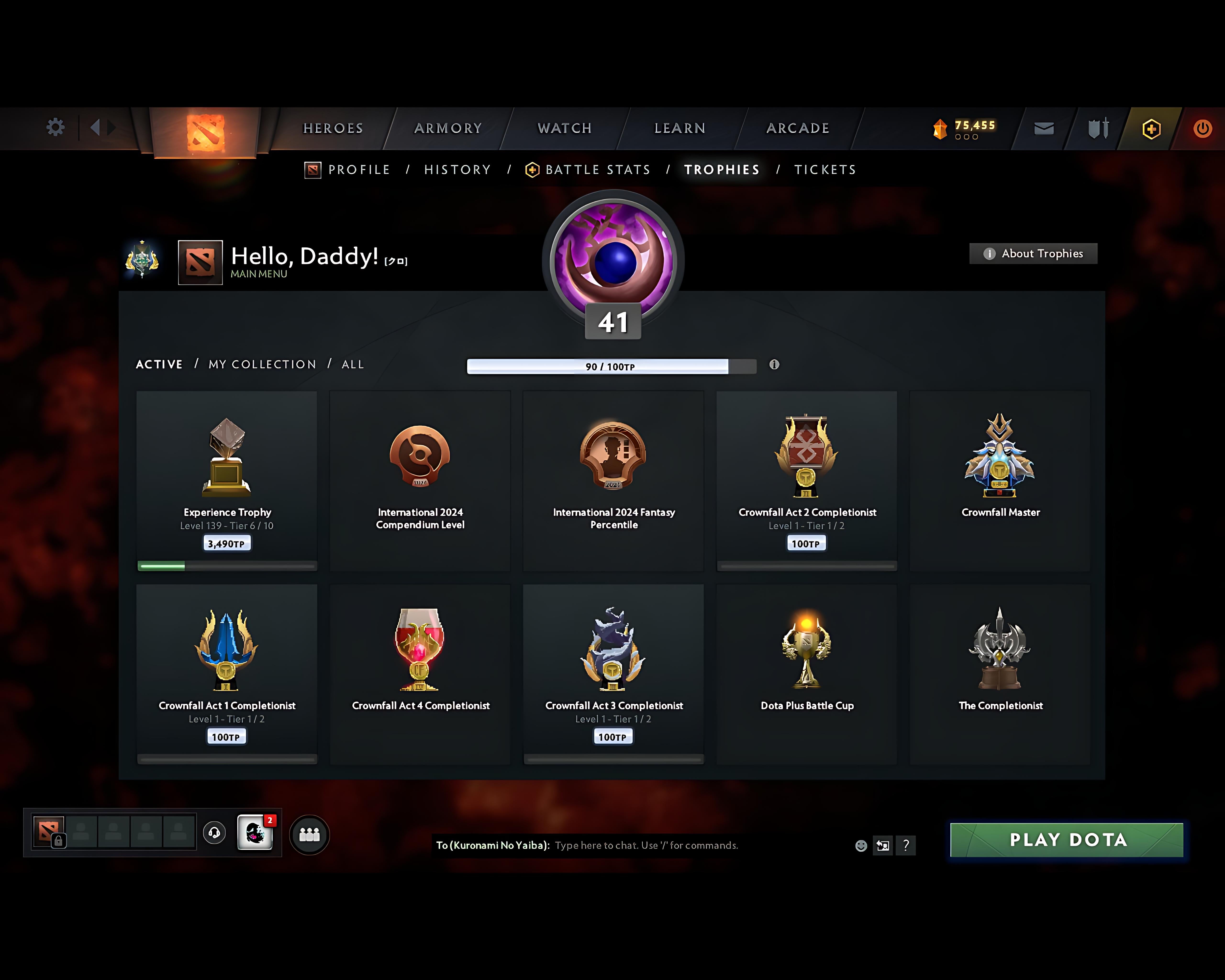 Archon I | MMR: 2254 - Behavior: 7891 - Communication: 7718