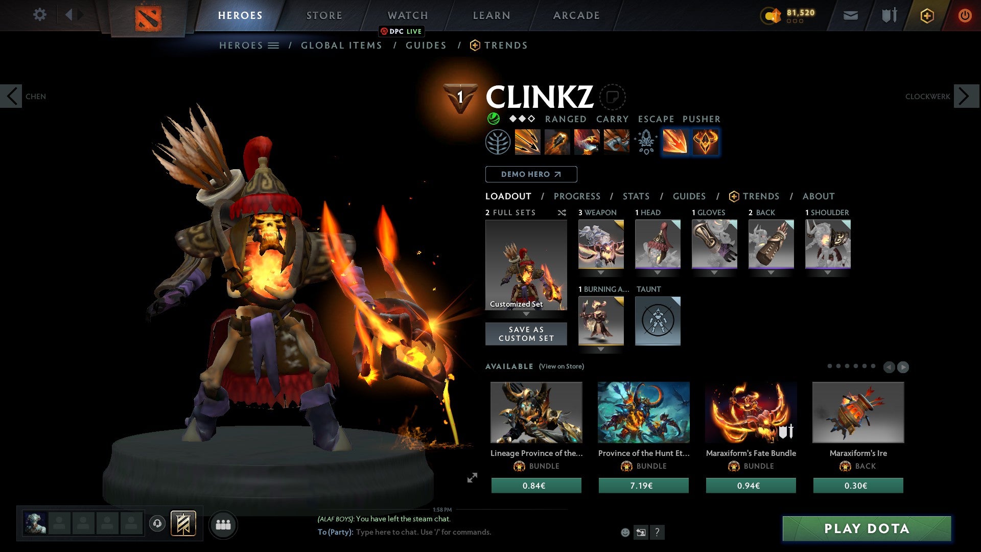 Immortal [ 1848 ] | MMR: 7538 - Behavior: 9950