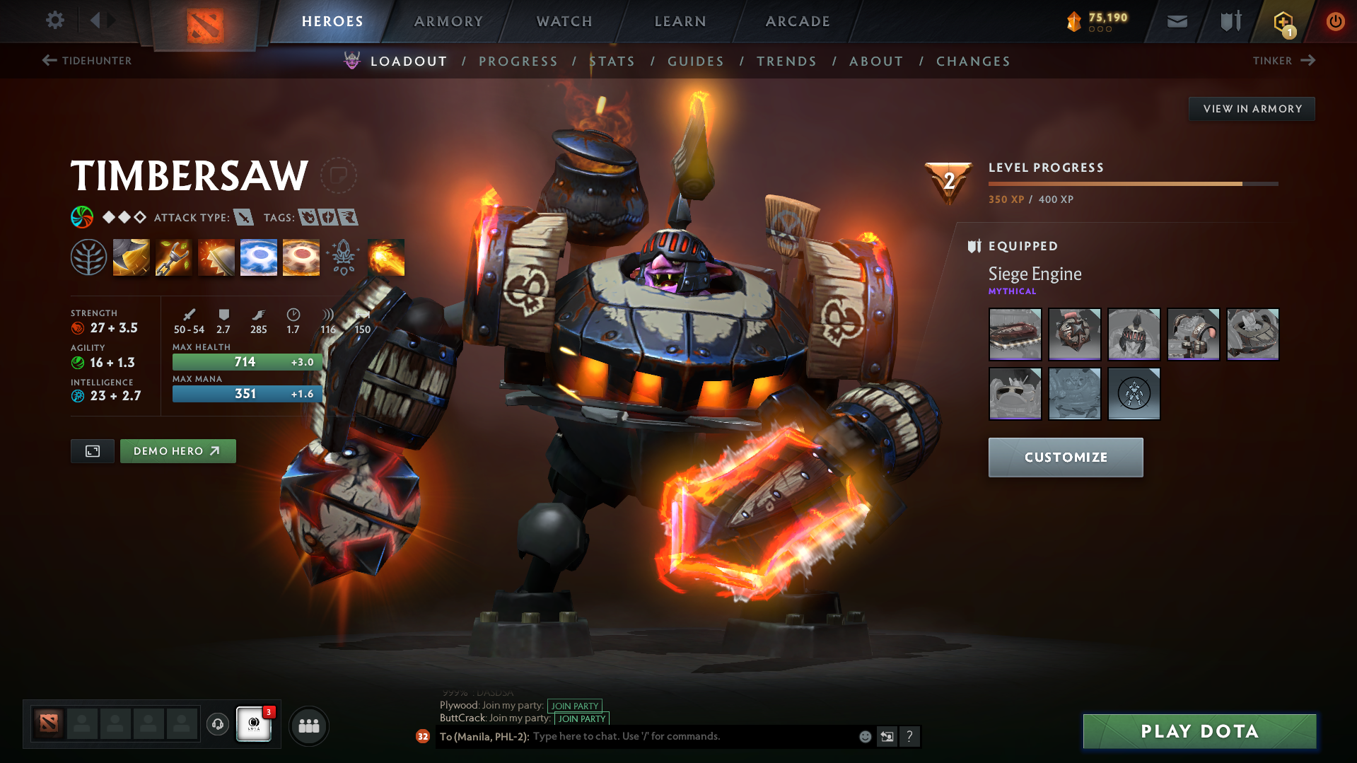 Legend III | MMR: 3417 - Behavior: 8182 - Communication: 8182