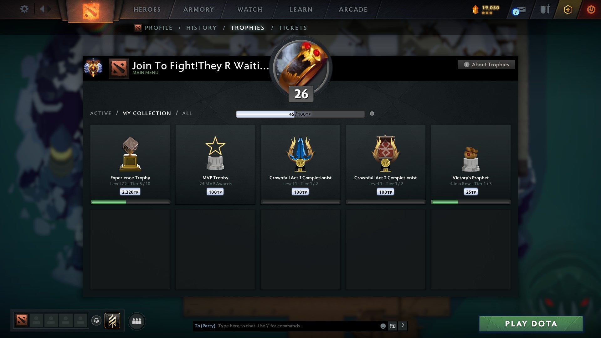 Immortal | MMR: 5500 - Behavior: 10132 - Communication: 10132