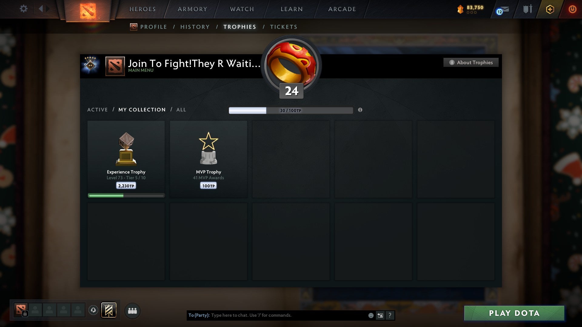 MMR: 1370 - Behavior: 7064