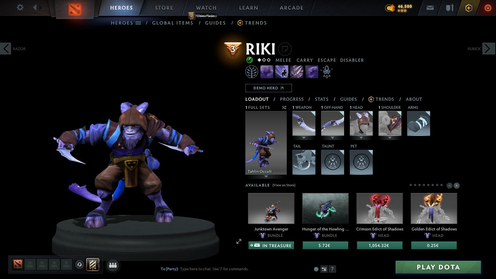 Ancient V | MMR: 4439 - Behavior: 10000