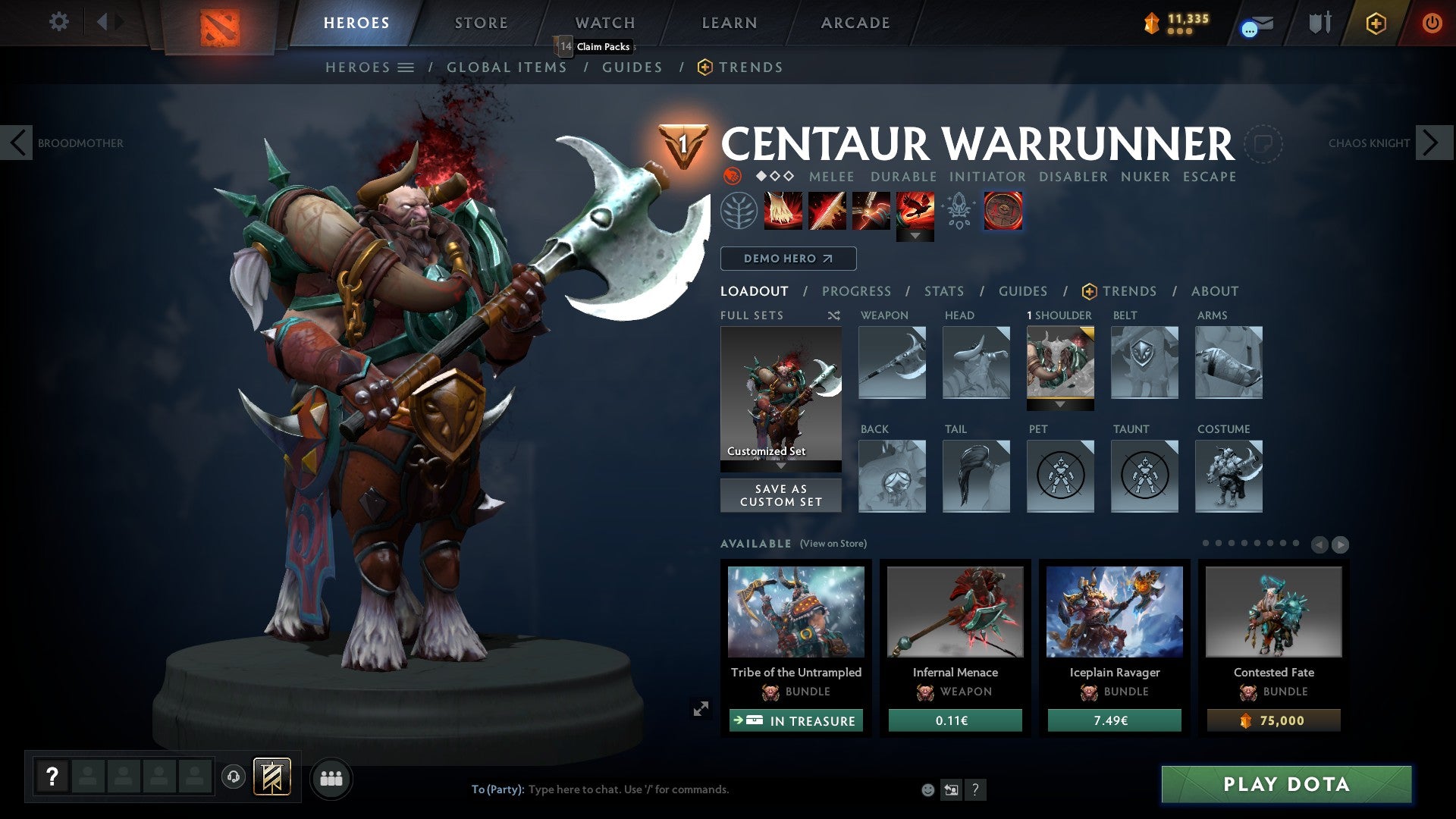 Herald IV | MMR: 482 - Behavior: 10000