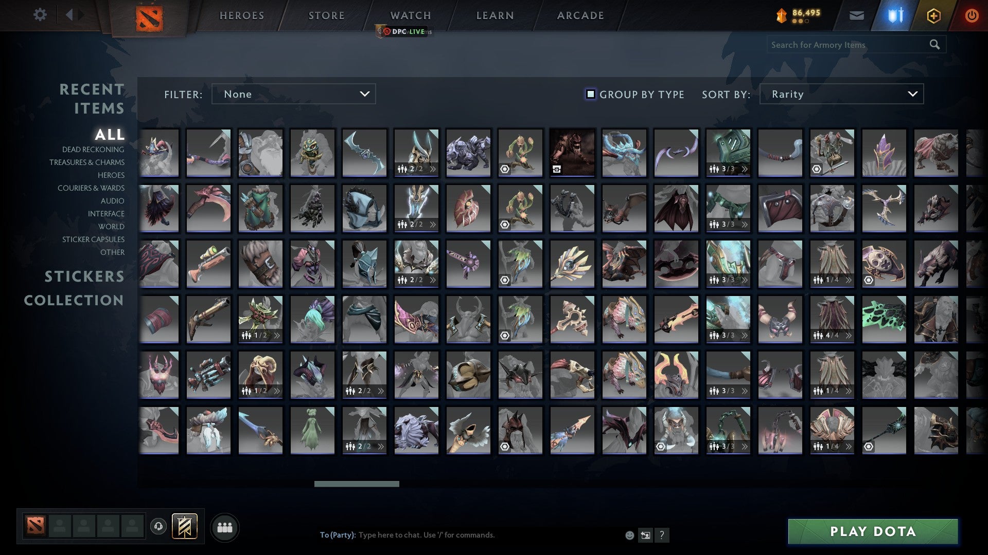 Ancient V | MMR: 4518 - Behavior: 10000