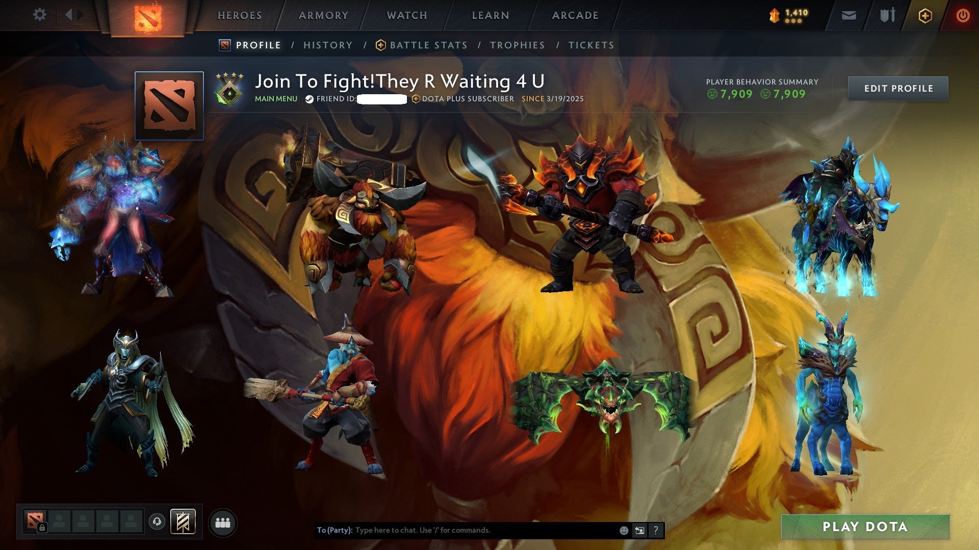 MMR: 429 - Behavior: 7909