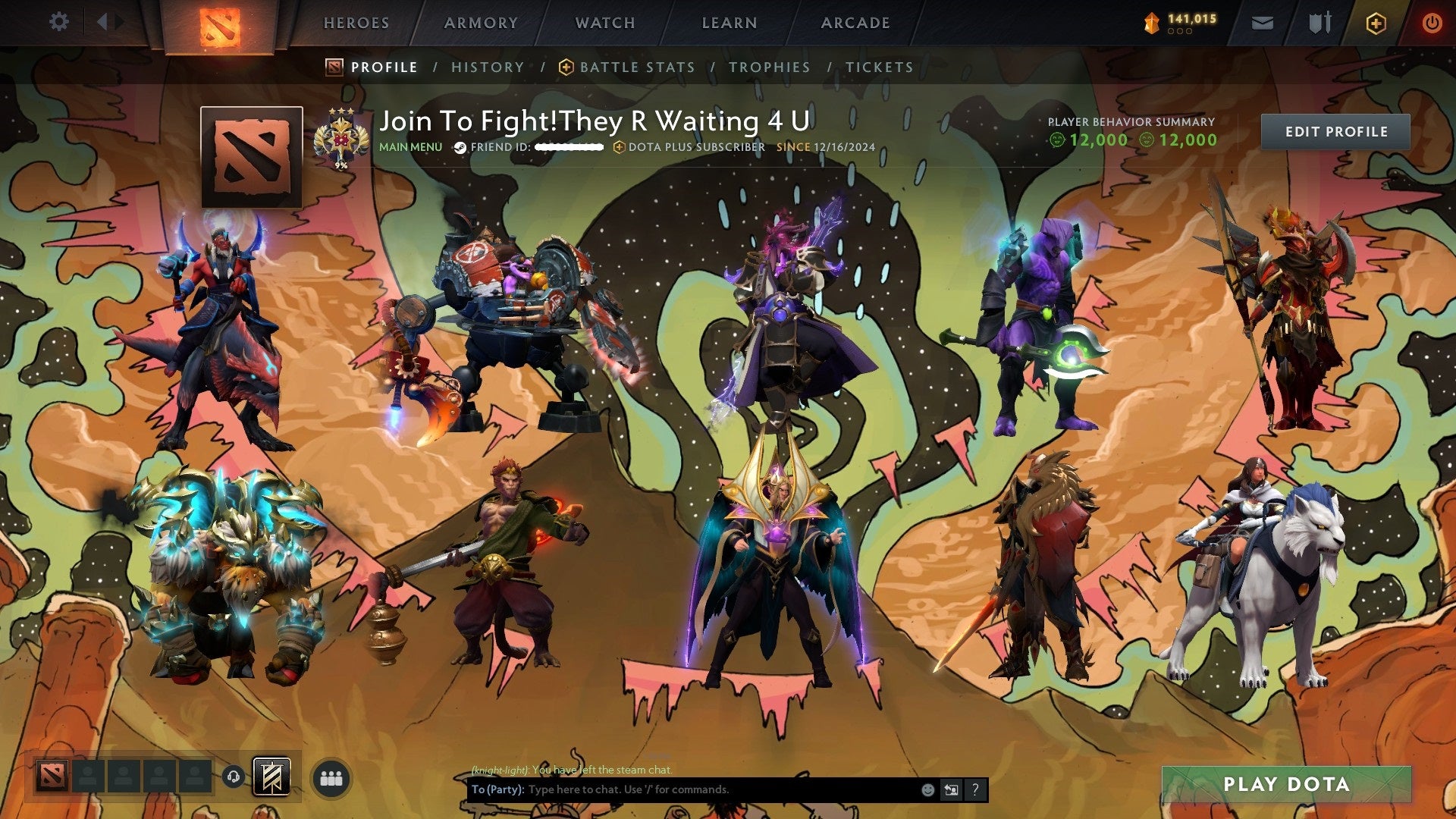 Legend III | MMR: 3402 - Behavior: 12000 - Communication: 12000