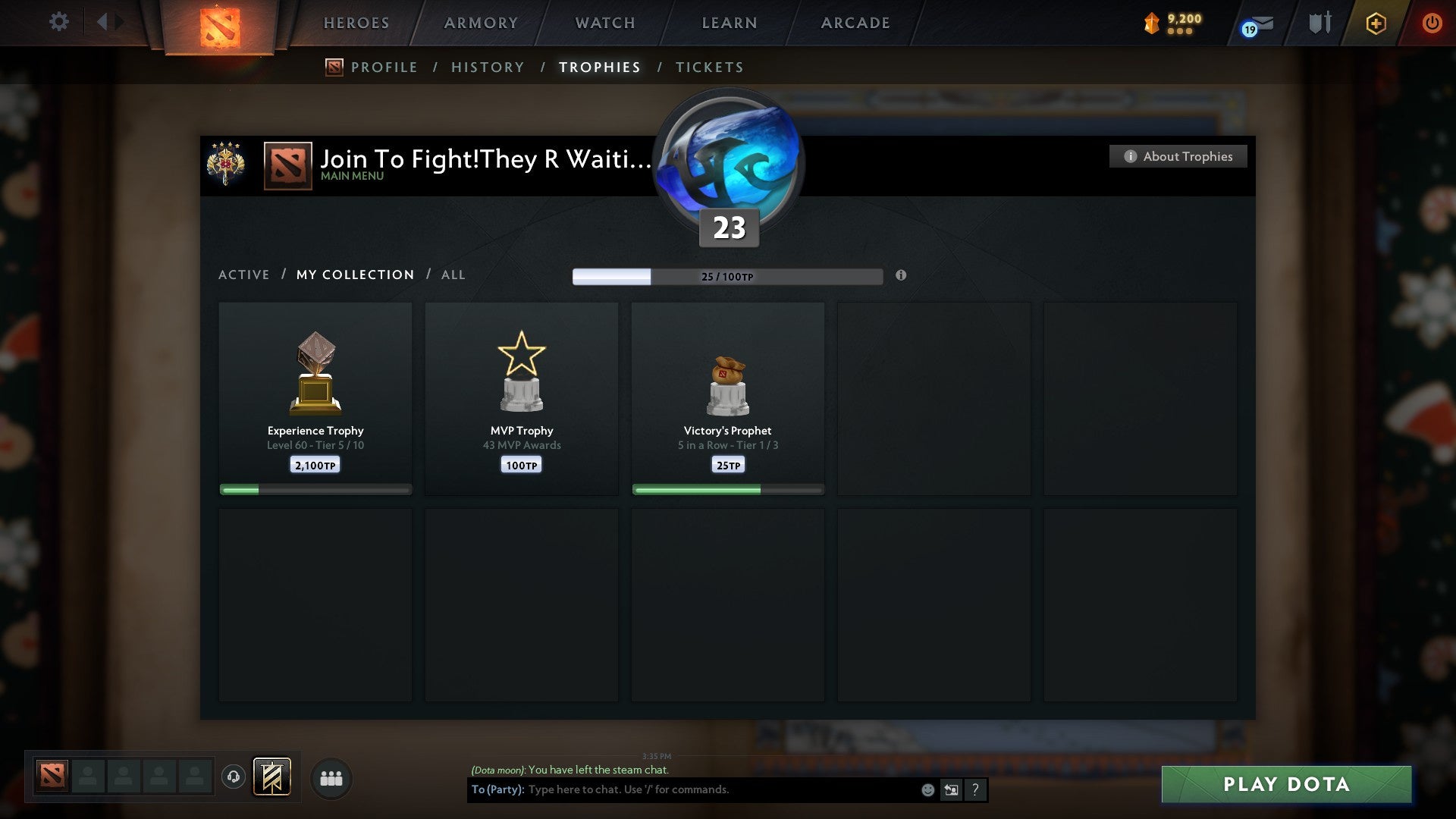 Legend IV | MMR: 3546 - Behavior: 8154 - Communication: 8154