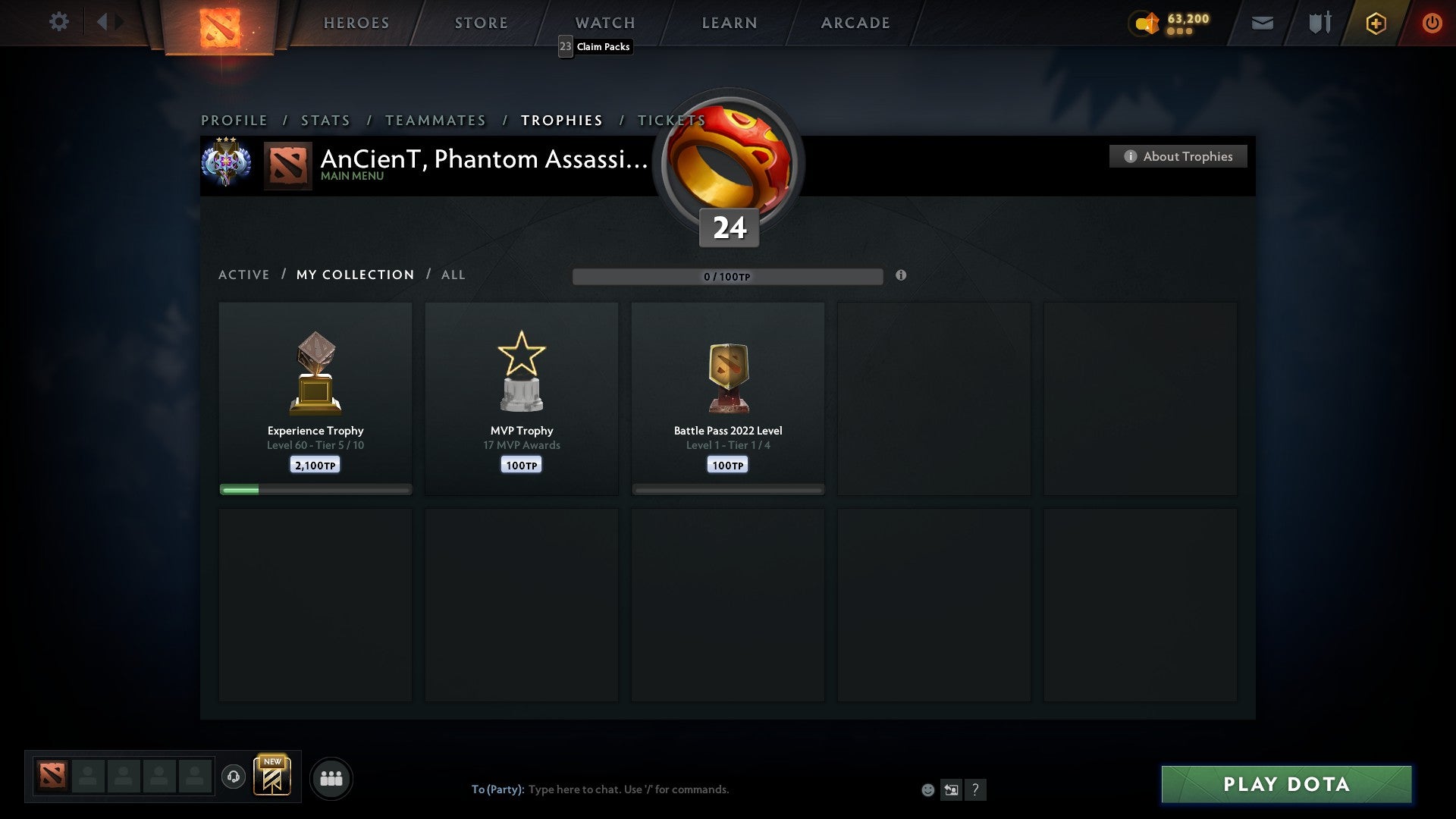 Ancient III | MMR: 4106 - Behavior: 10000