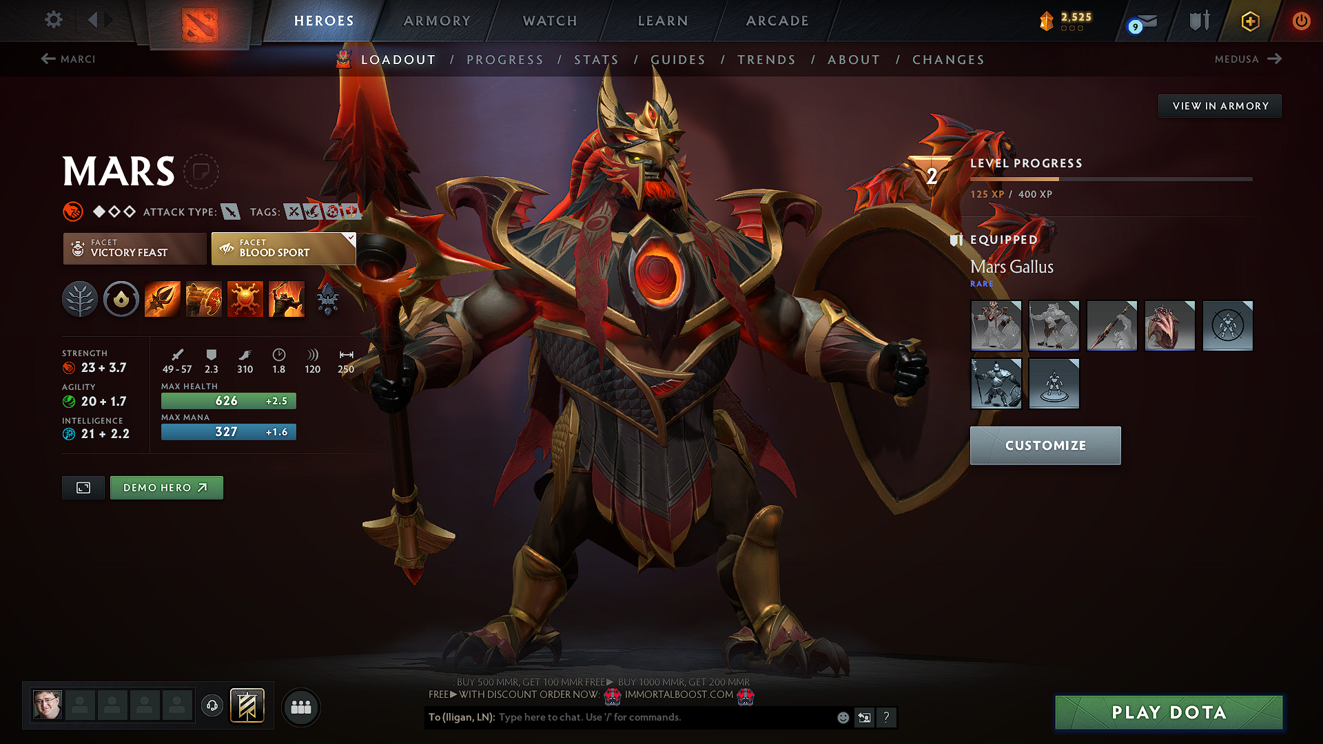 Legend IV | MMR: 3678 - Behavior: 11537 - Communication: 11537