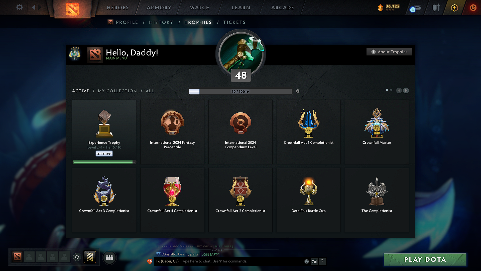 Archon IV | MMR: 2732 - Behavior: 8075 - Communication: 8075