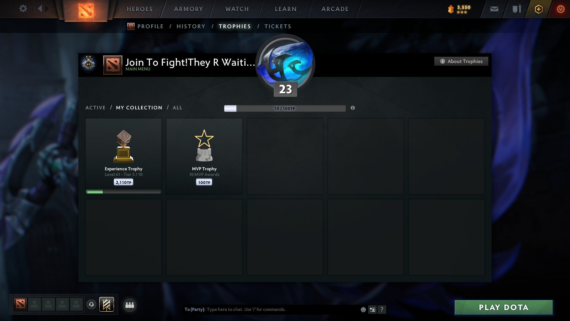 MMR: 870 - Behavior: 8449