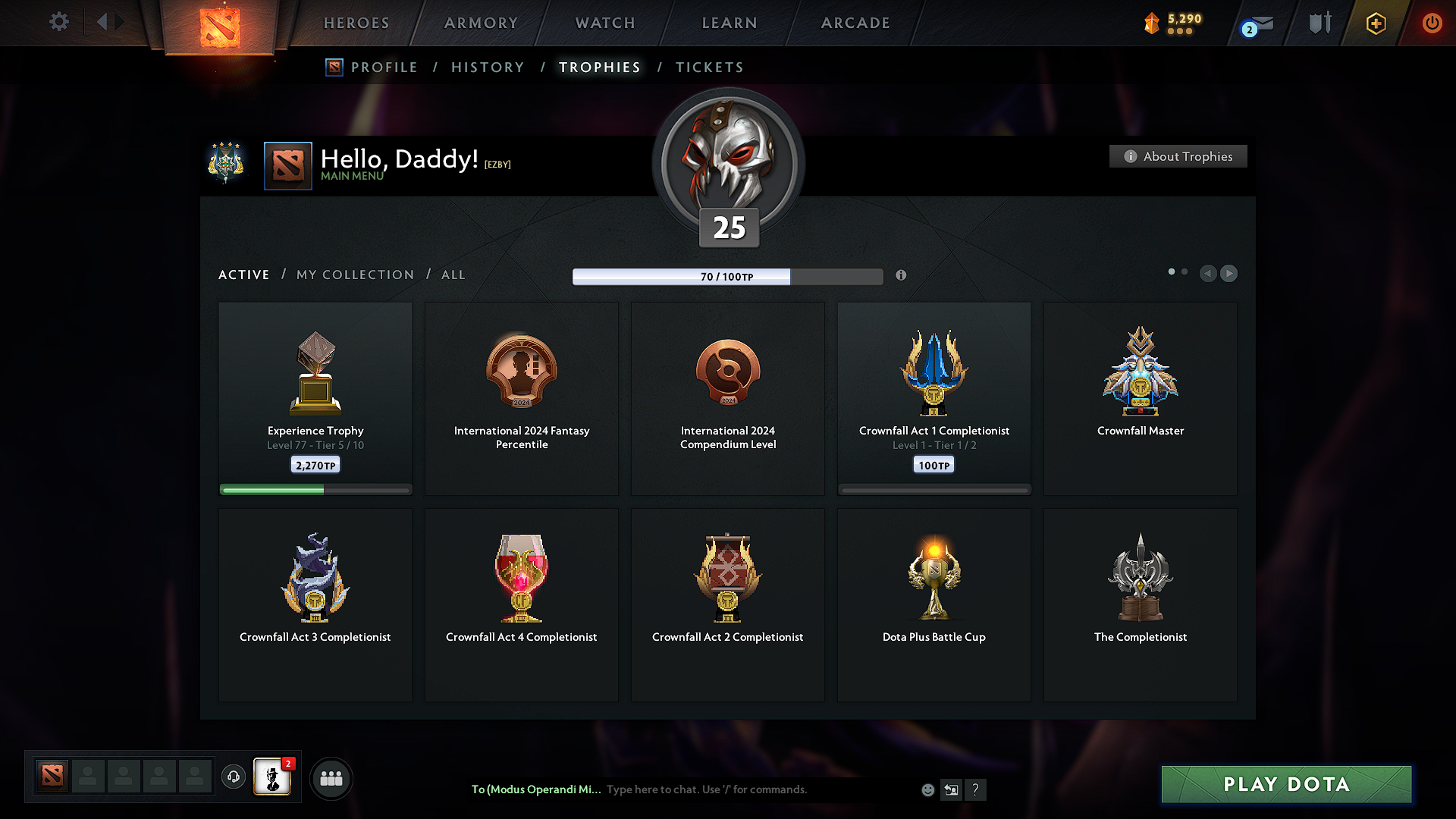 Archon IV | MMR: 2739 - Behavior: 9173 - Communication: 9173