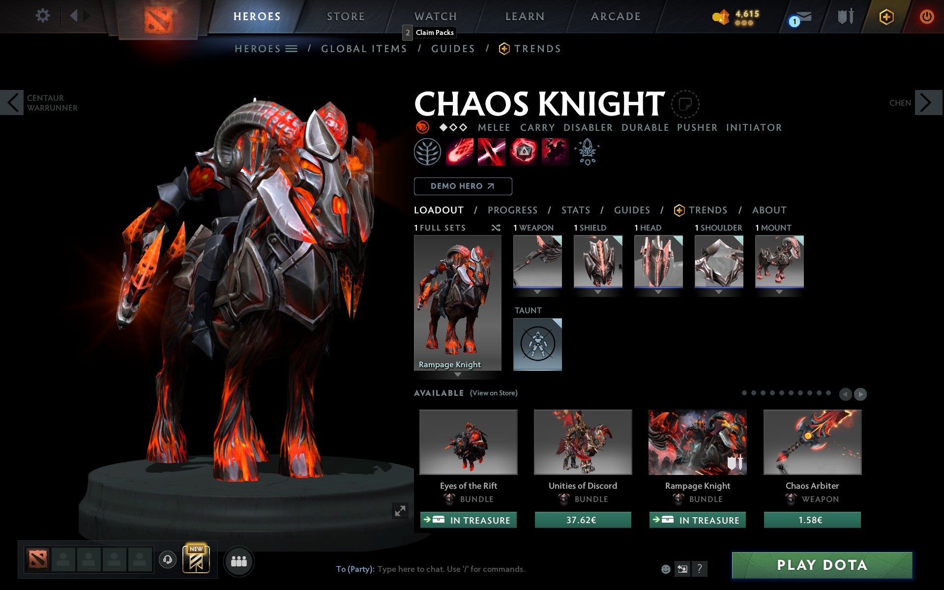 Guardian V | MMR: 1430 - Behavior: 10000