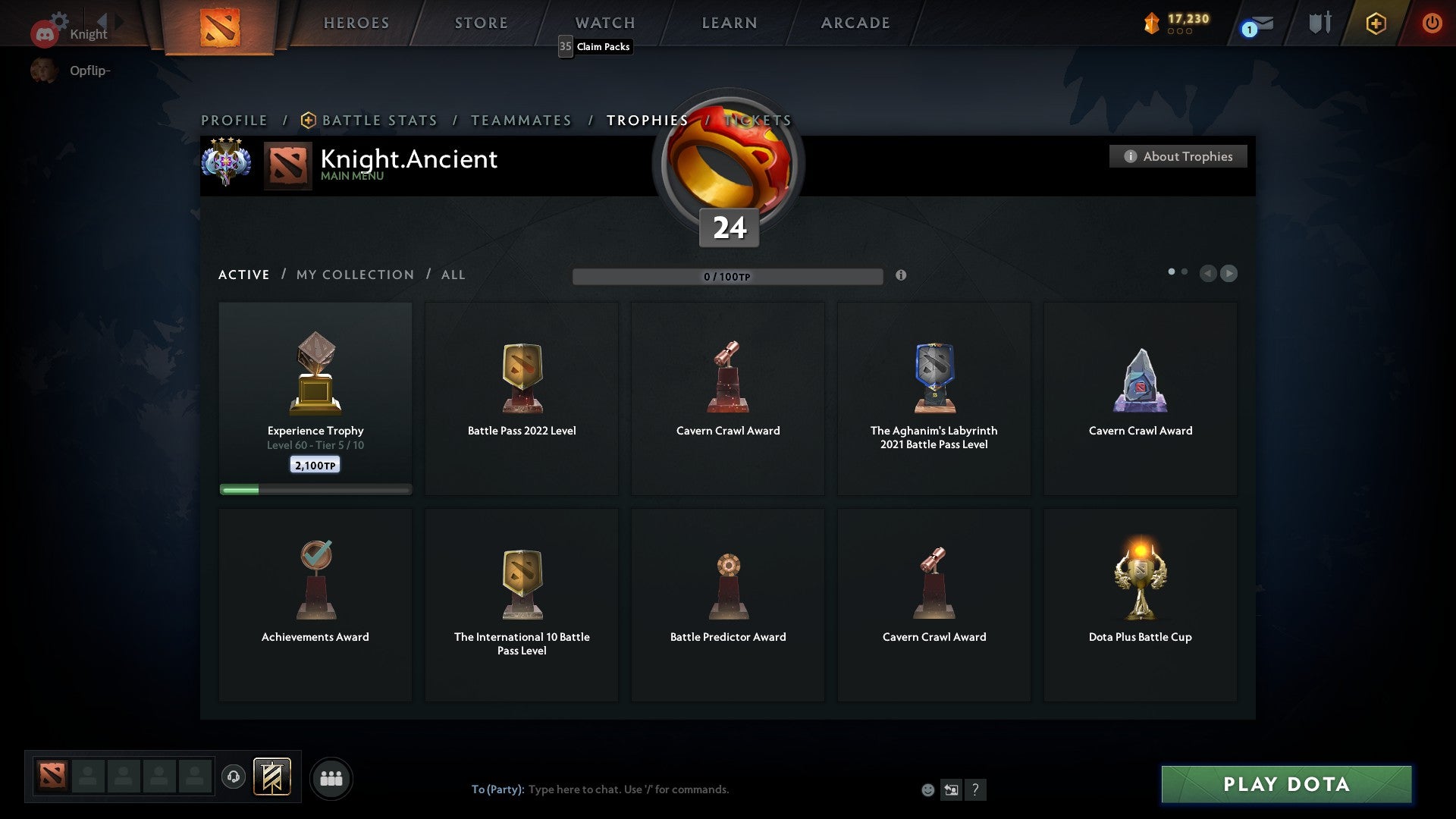 Ancient IV | MMR: 4254 - Behavior: 9345