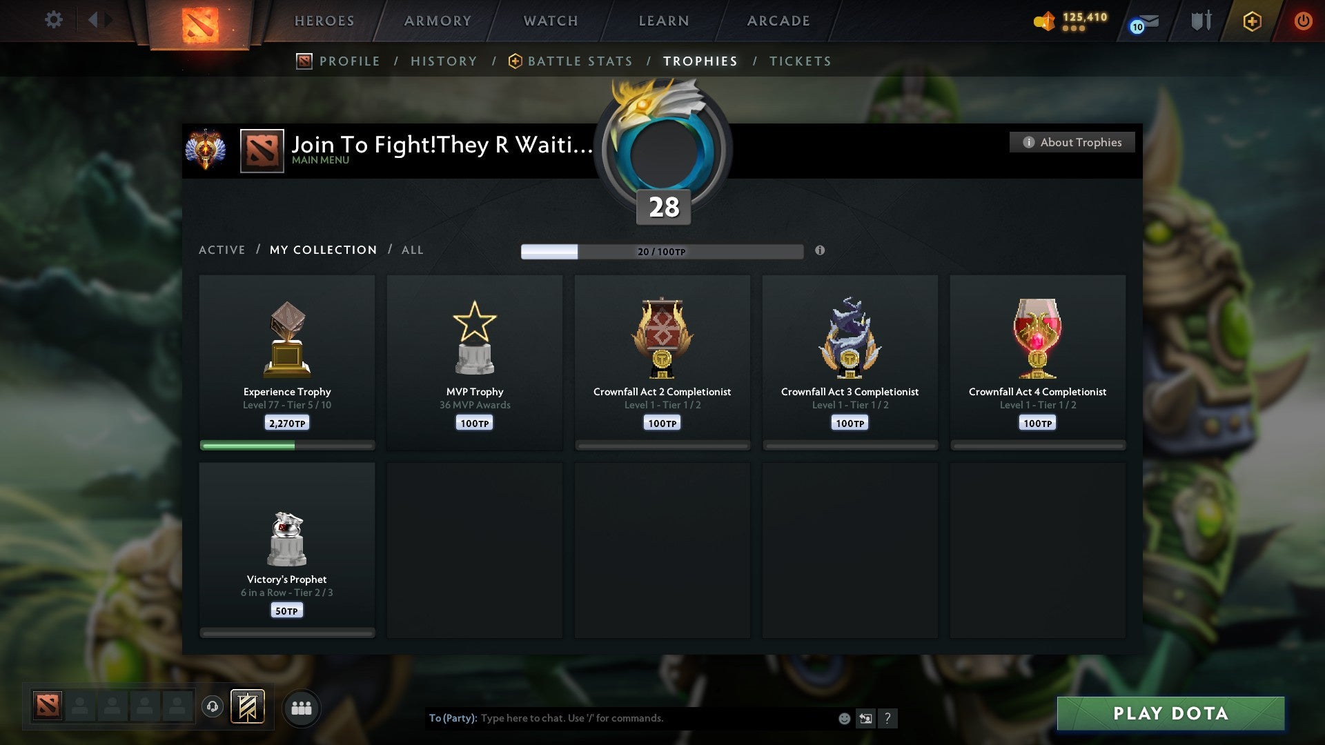 Immortal | MMR: 6801 - Behavior: 9743 - Communication: 9743