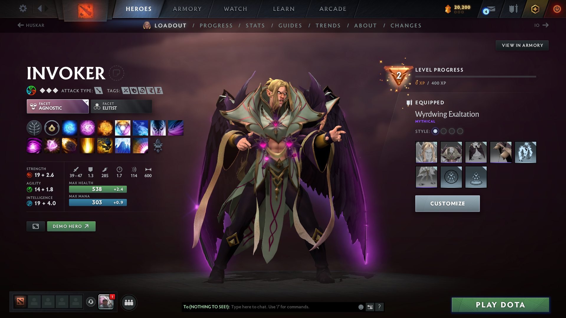 Divine IV | MMR: 5140 - Behavior: 11327 - Communication: 11327