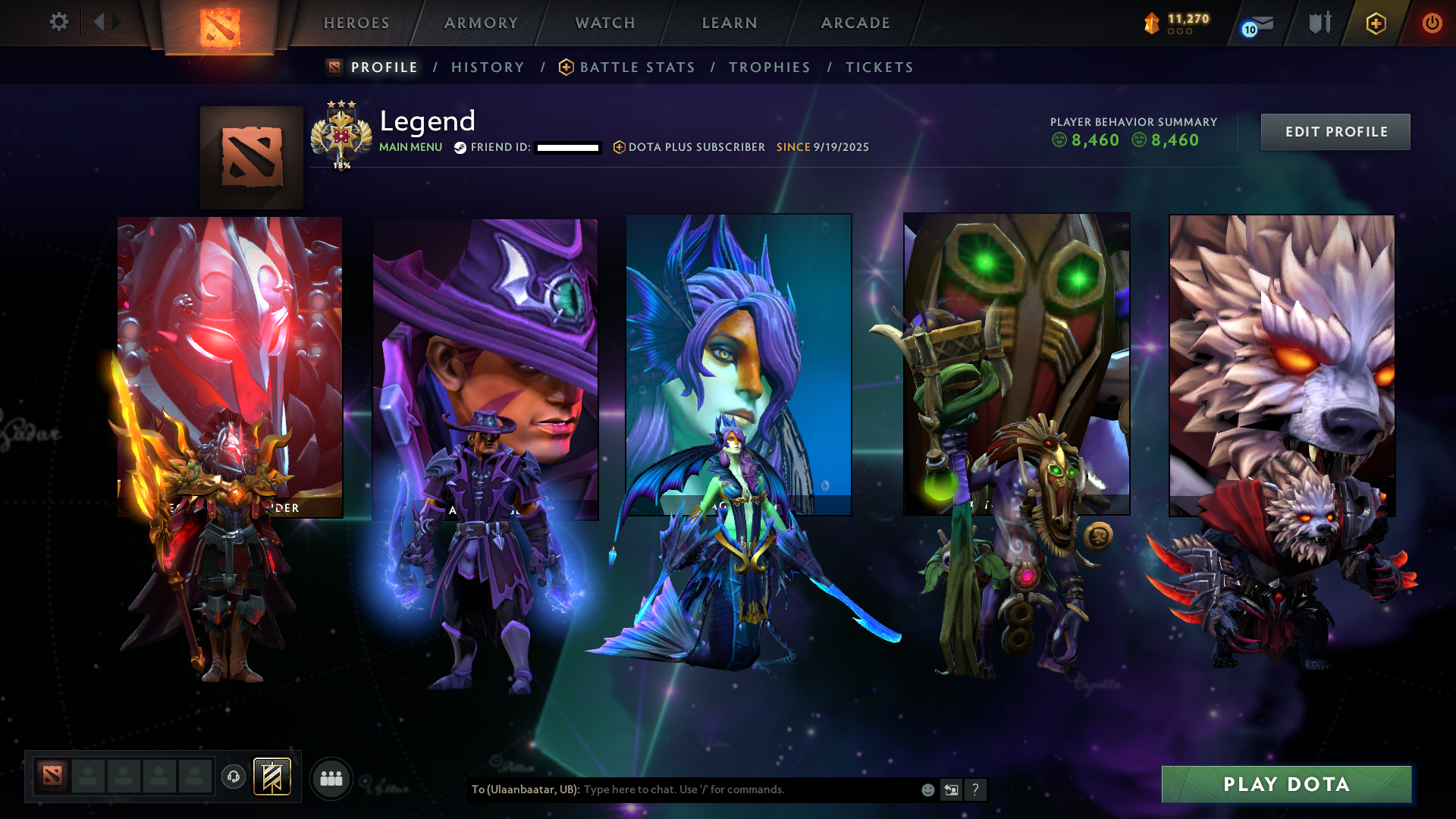 MMR: 3416 - Behavior: 8460