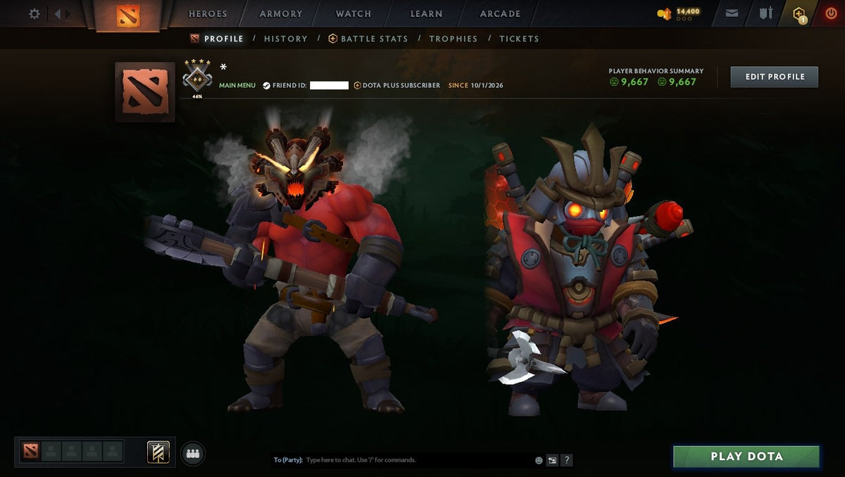 MMR: 1303 - Behavior: 9667