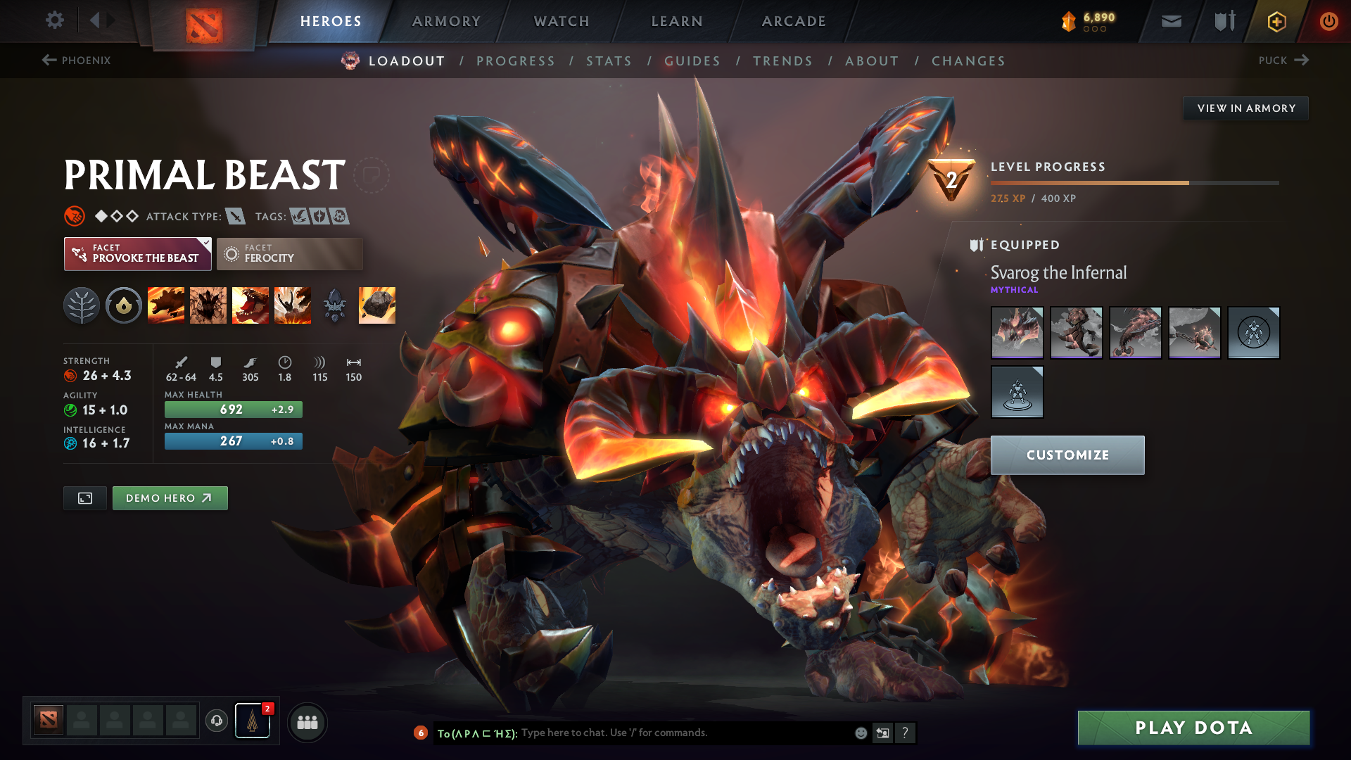 Herald V | MMR: 749 - Behavior: 11912 - Communication: 10837