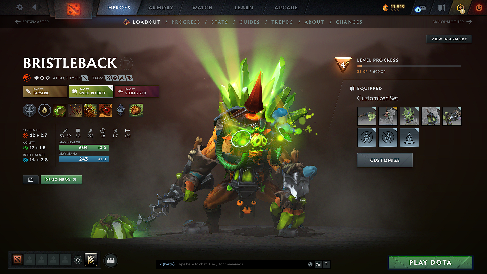 Guardian I | MMR: 821 - Behavior: 10559 - Communication: 10559