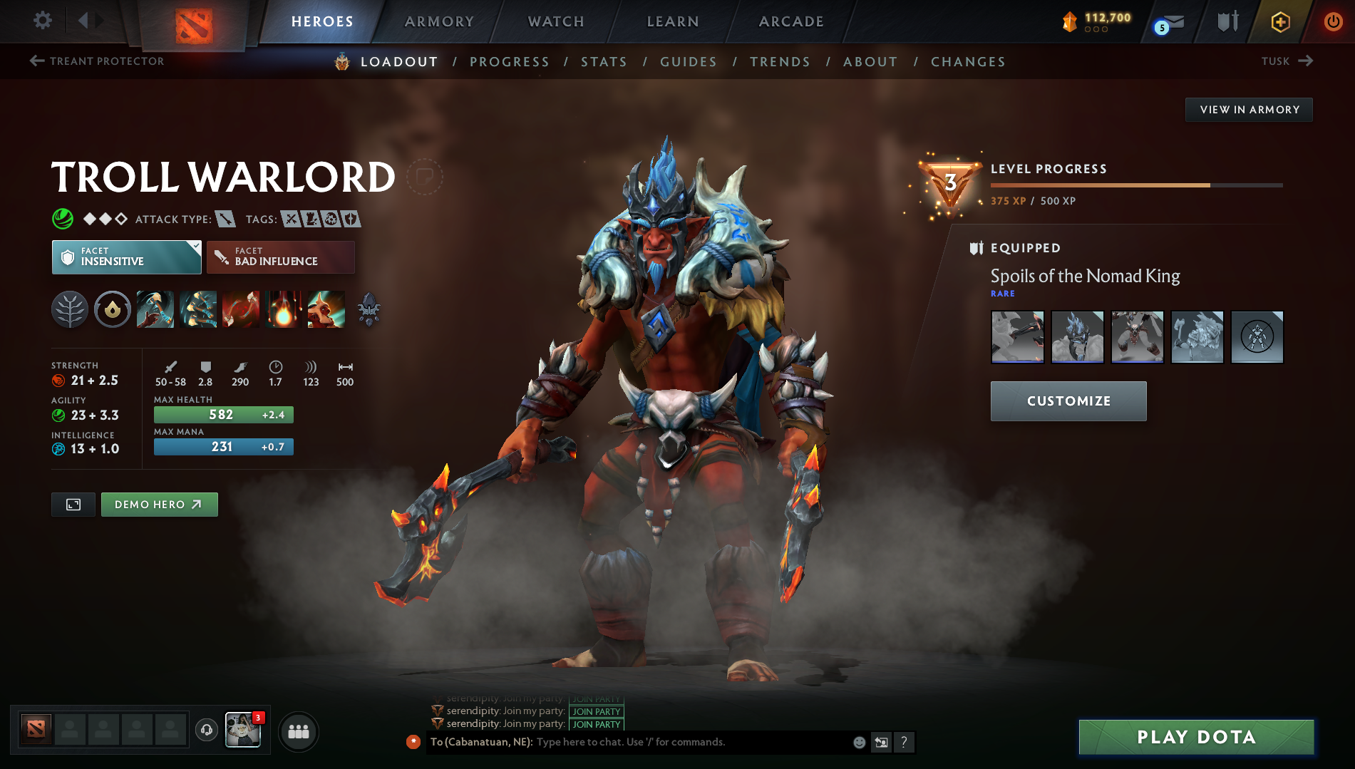 Archon III | MMR: 2503 - Behavior: 12000 - Communication: 11780