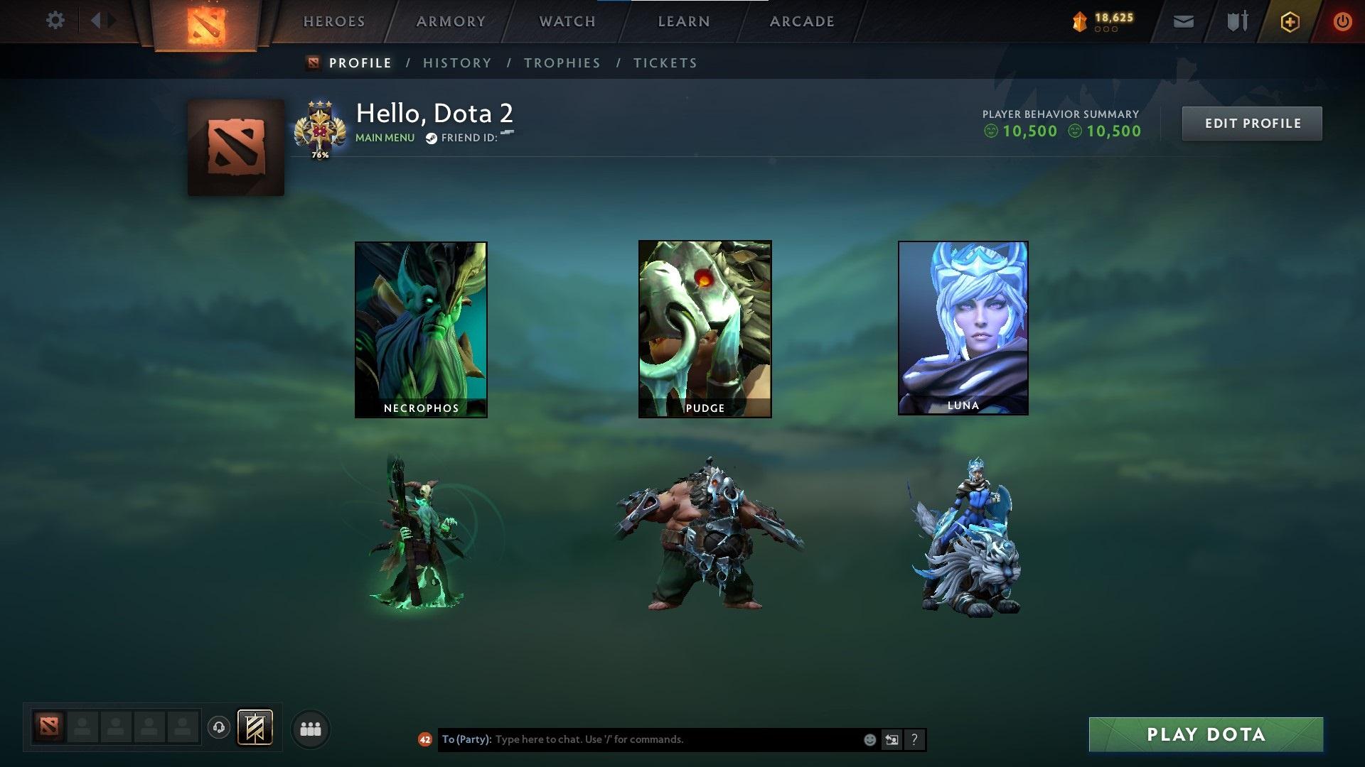 Legend III | MMR: 3506 - Behavior: 10500 - Communication: 10500