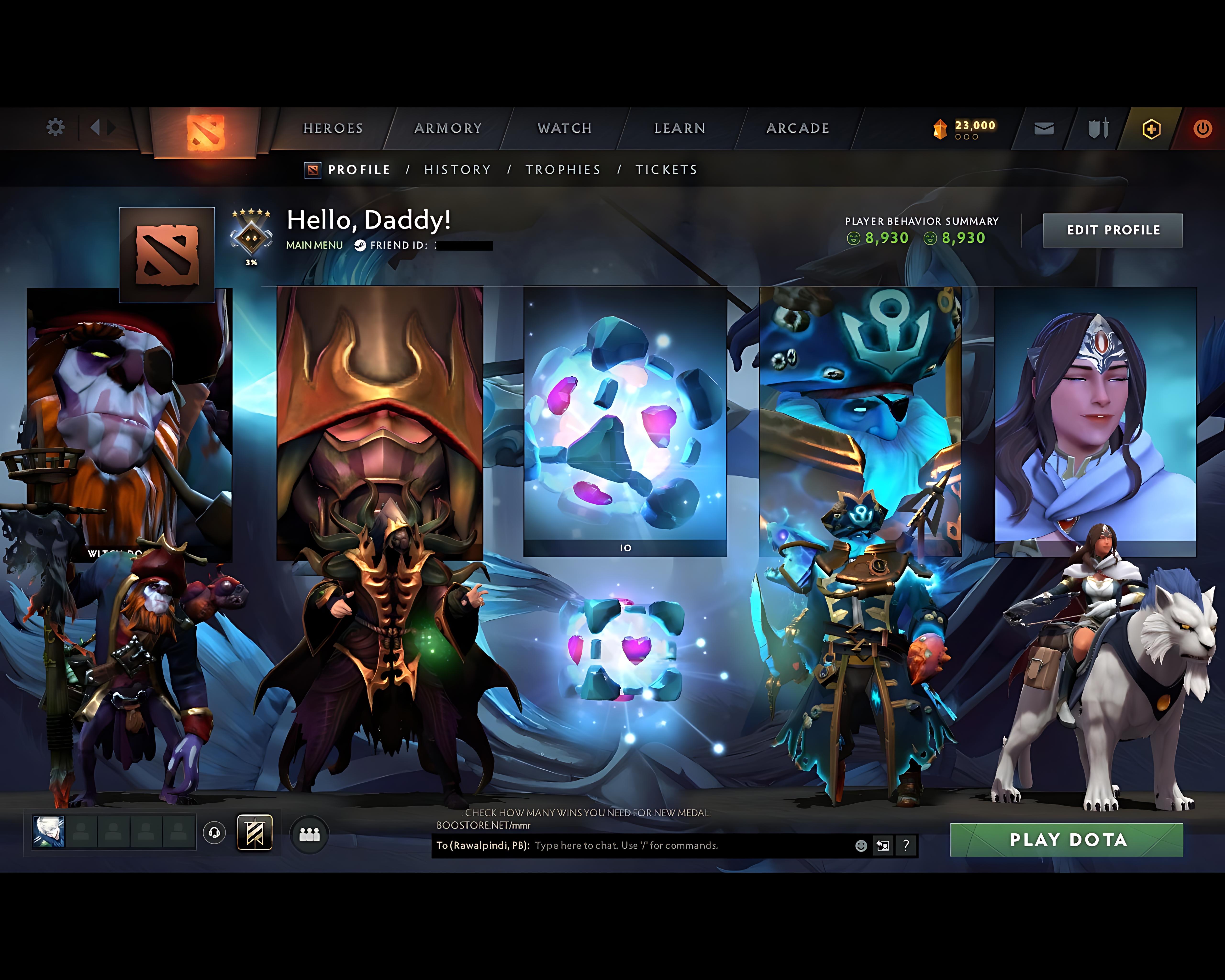 Guardian V | MMR: 1392 - Behavior: 8930