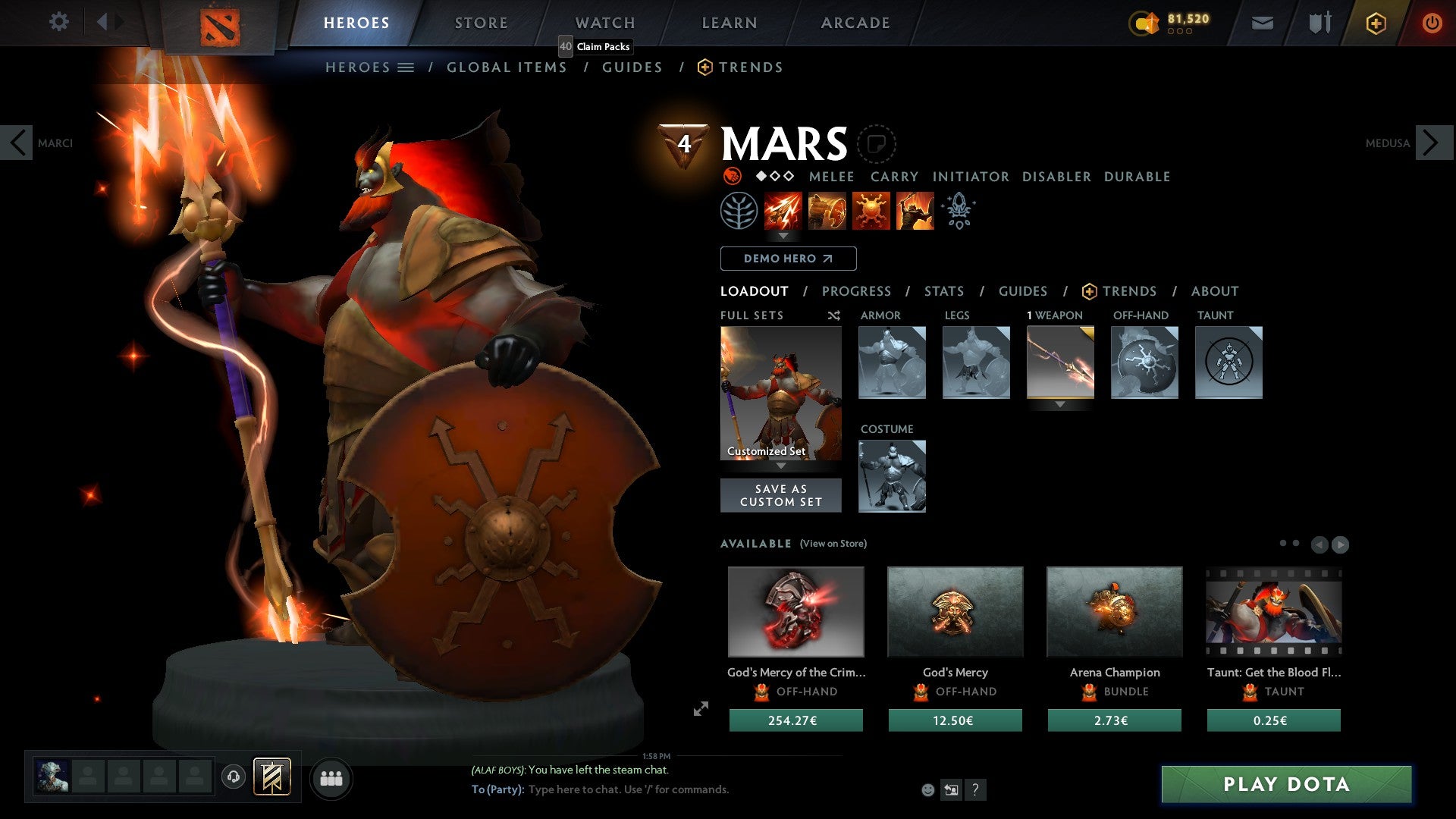 Immortal [ 1848 ] | MMR: 7538 - Behavior: 9950