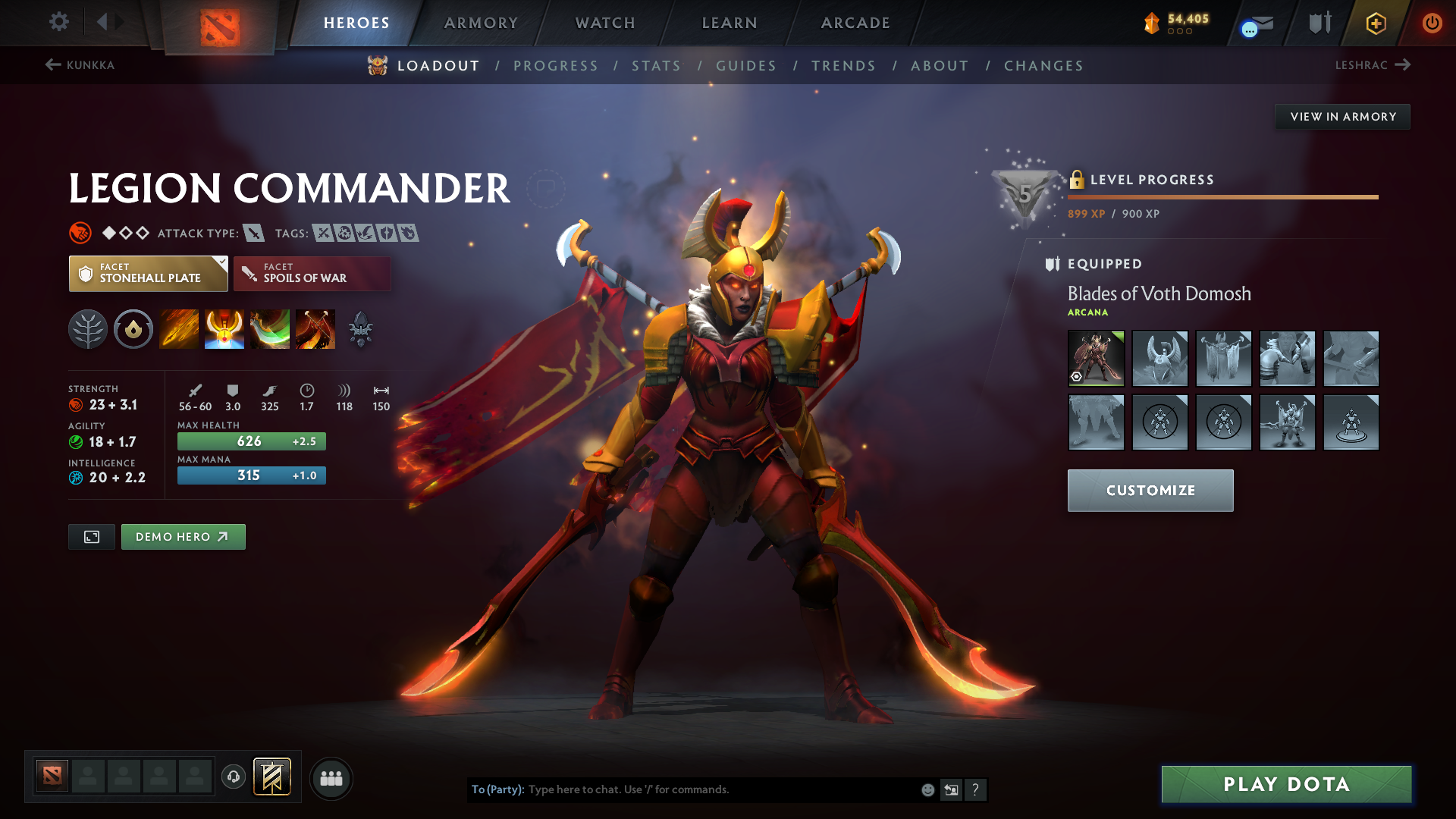 Legend I | MMR: 3043 - Behavior: 11147 - Communication: 11147