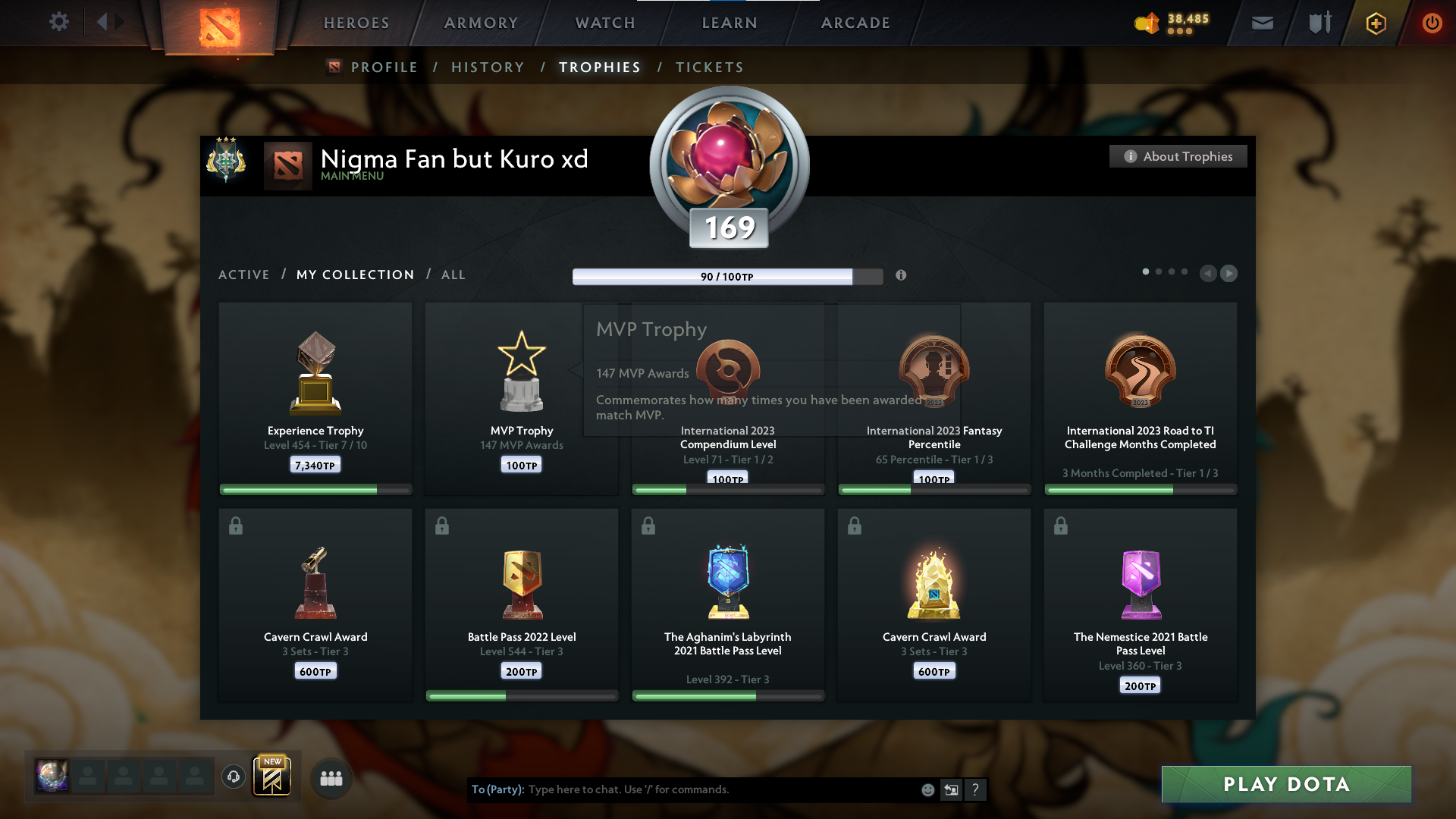 Archon III | MMR: 2586 - Behavior: 12000 - Communication: 12000