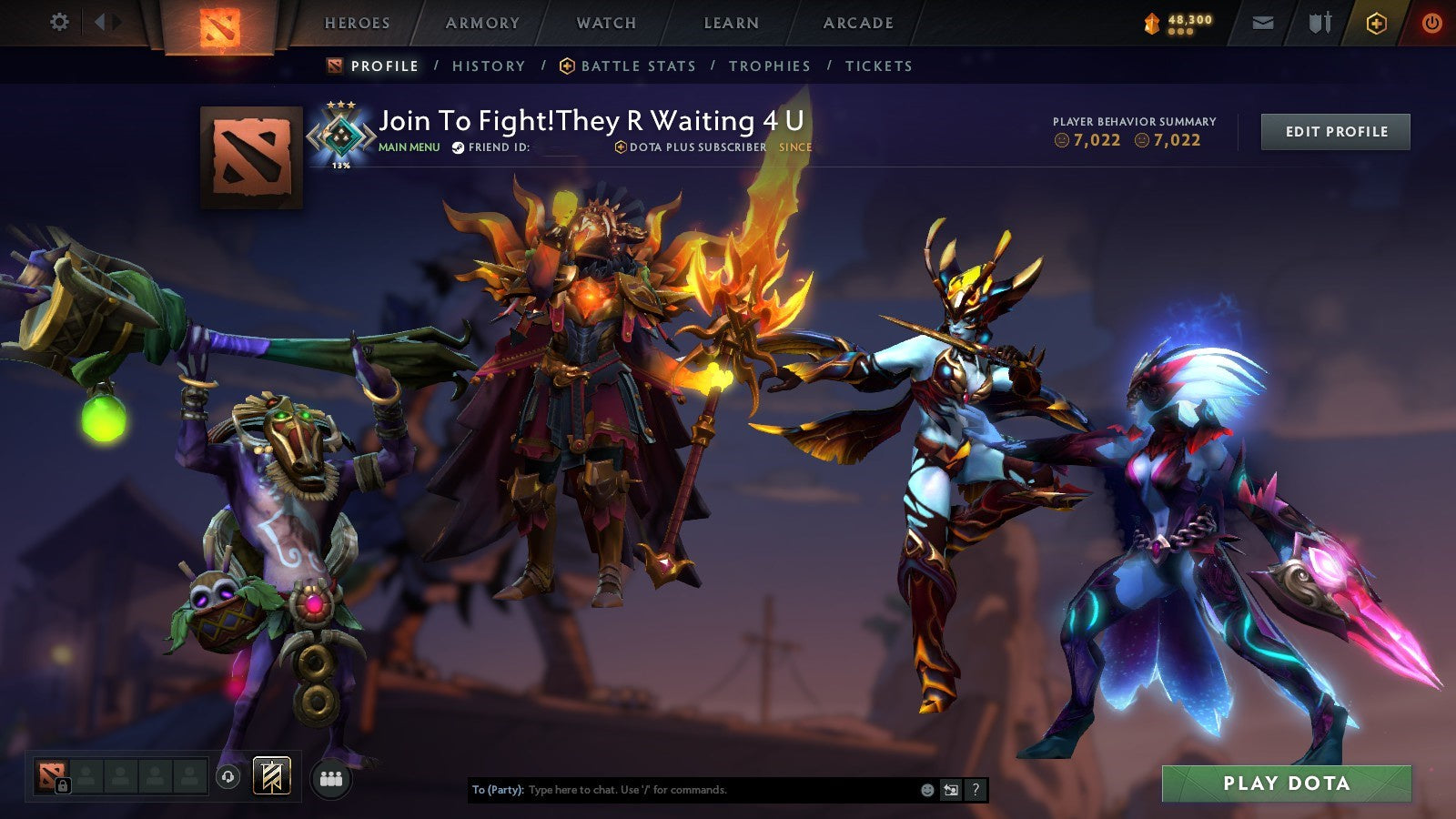 MMR: 1869 - Behavior: 7022