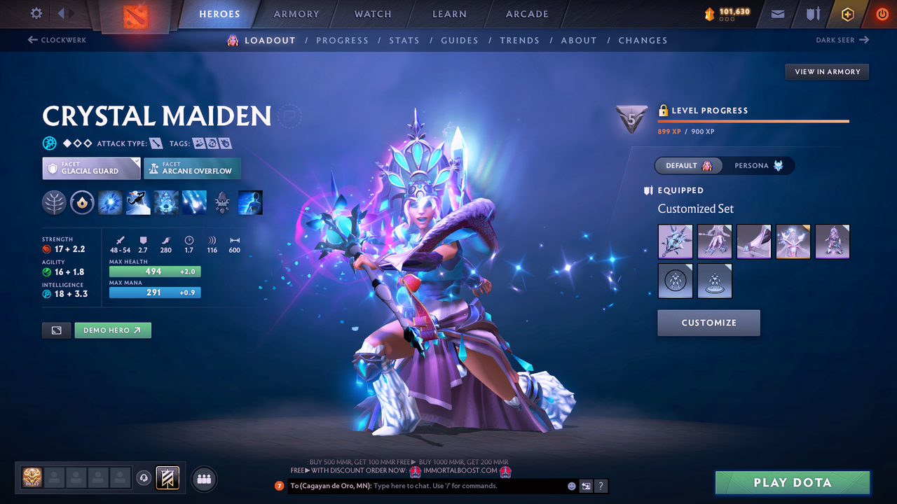 Archon V | MMR: 3069 - Behavior: 10767 - Communication: 10767