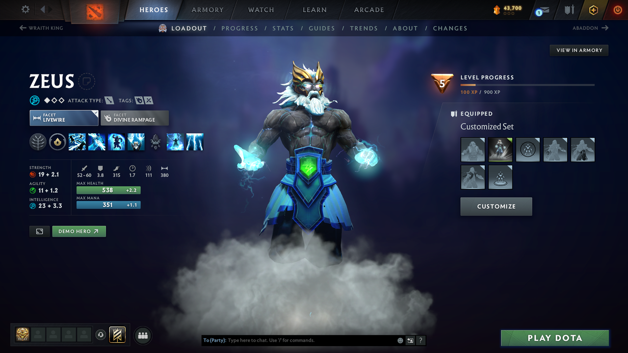 Legend V | MMR: 3609 - Behavior: 10510 - Communication: 10510