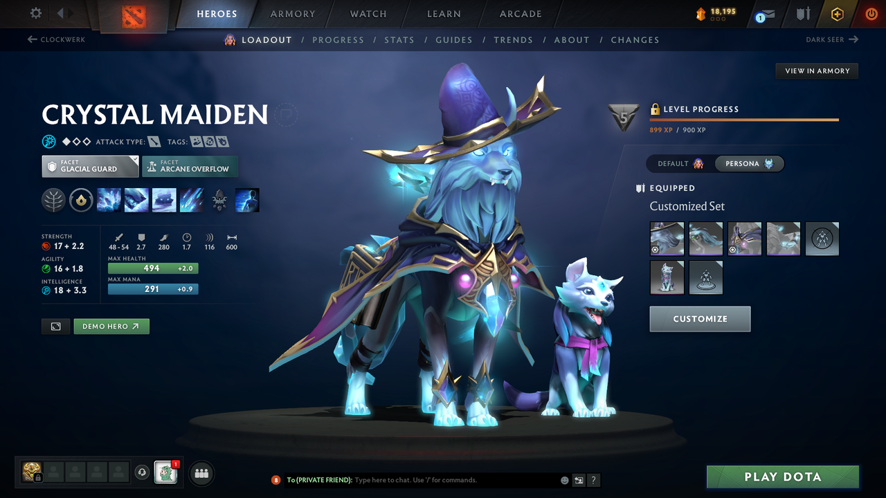 Herald IV | MMR: 344 - Behavior: 7651 - Communication: 7651